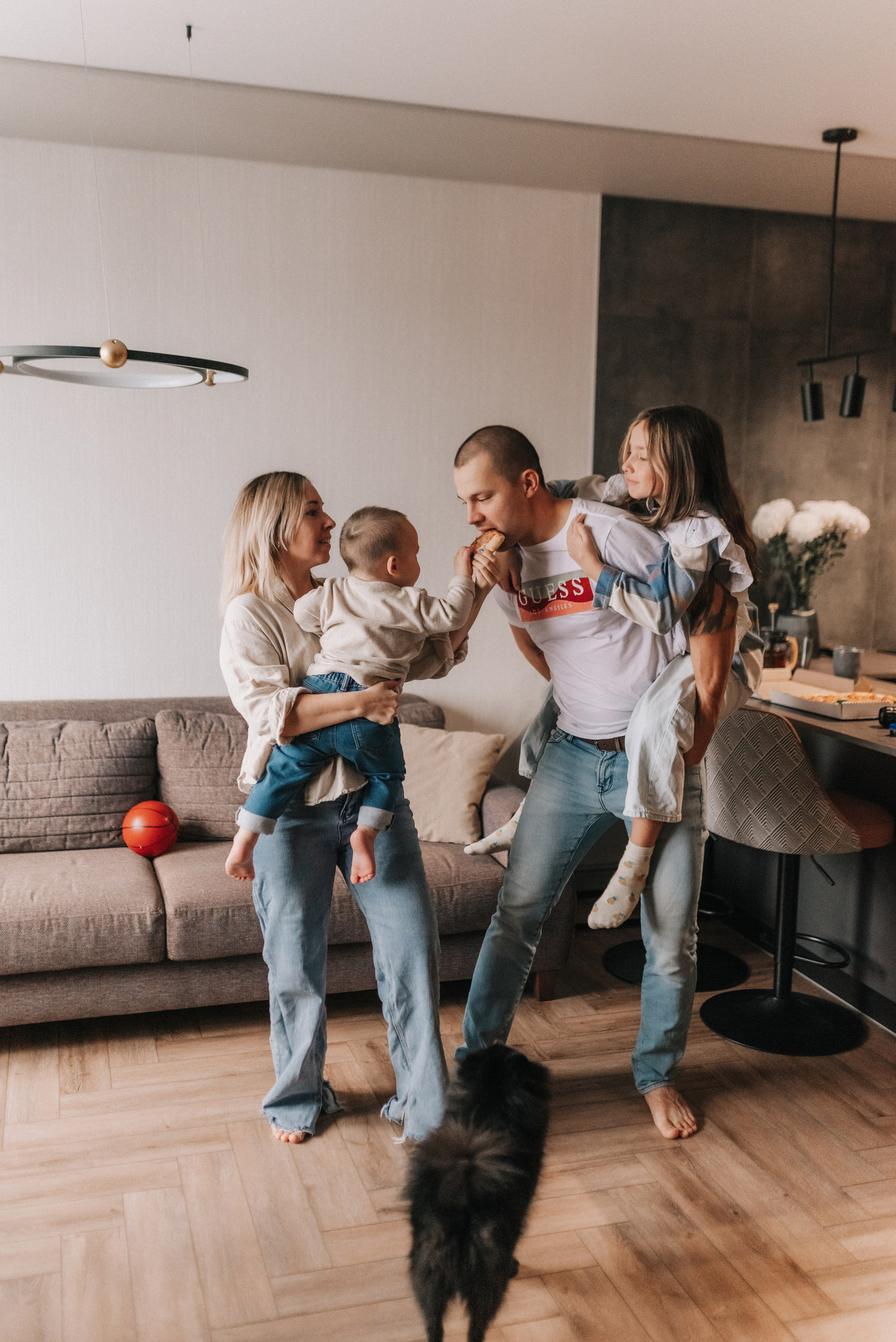 Настя, Рома, Катя и Лев. Семейный и детский фотограф Анастасия Иванова