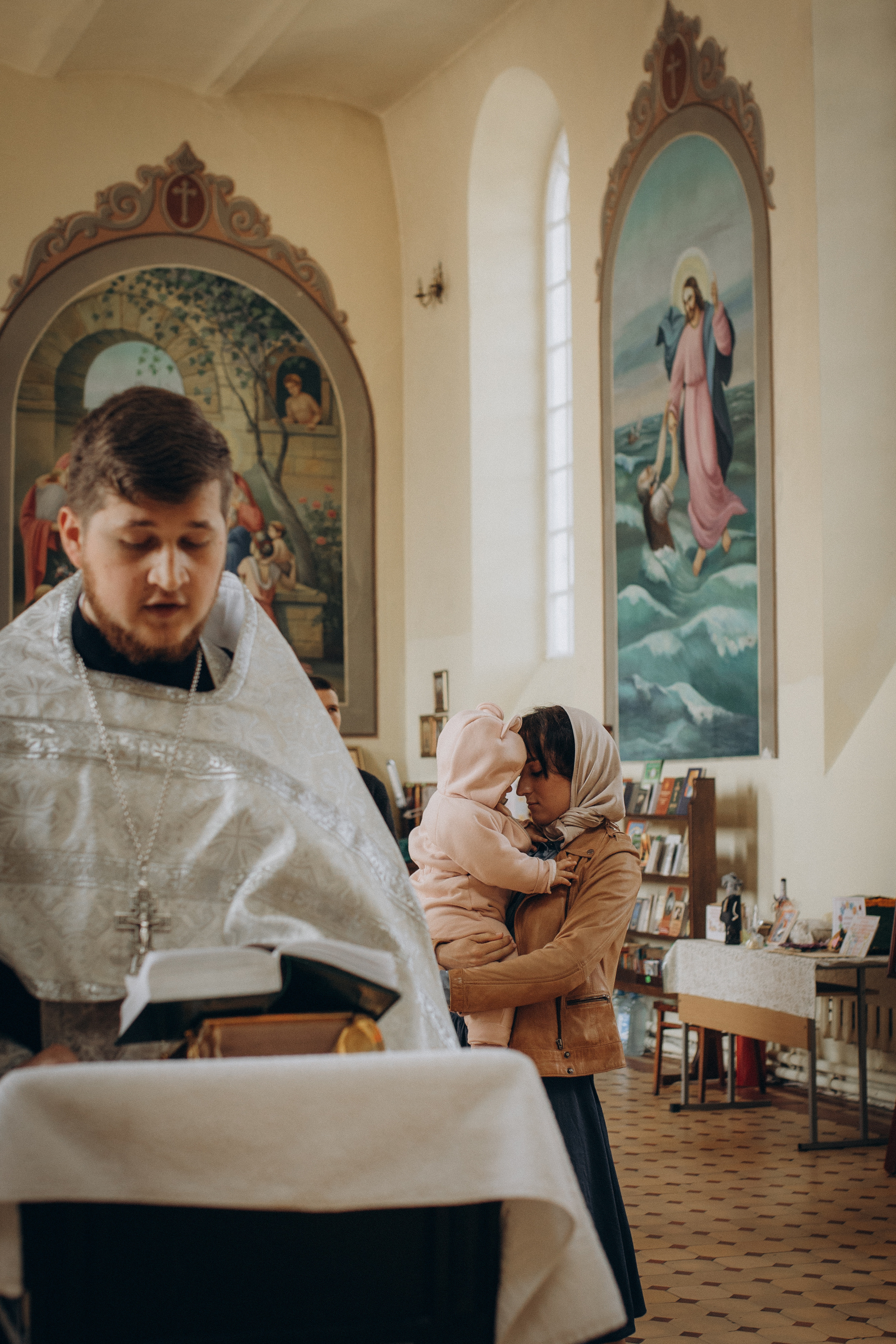 Крещение Алисы. Семейный фотограф и фотограф на роды в Ростове-на-Дону Мухина Виктория