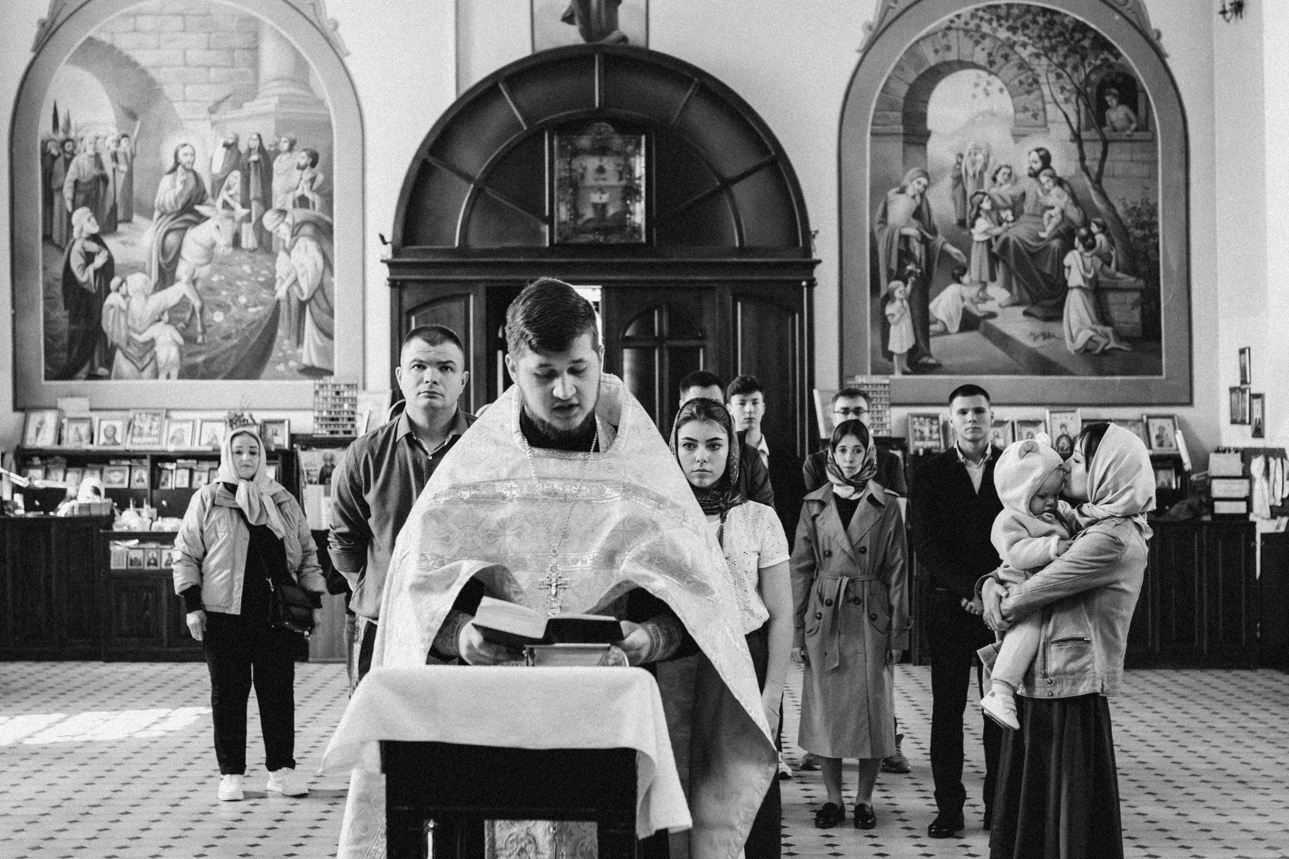 Крещение Алисы. Семейный фотограф и фотограф на роды в Ростове-на-Дону Мухина Виктория