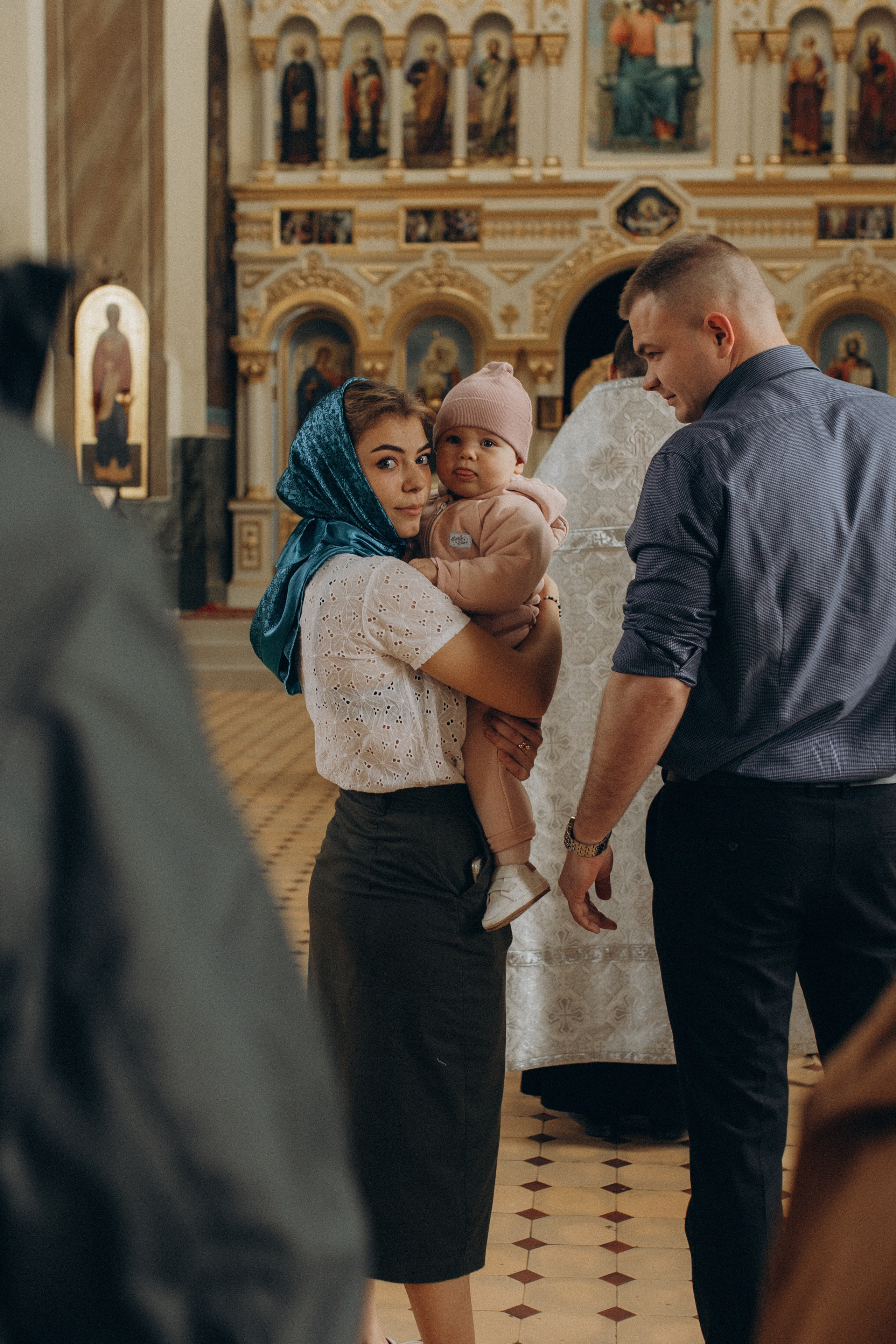 Крещение Алисы. Семейный фотограф и фотограф на роды в Ростове-на-Дону Мухина Виктория