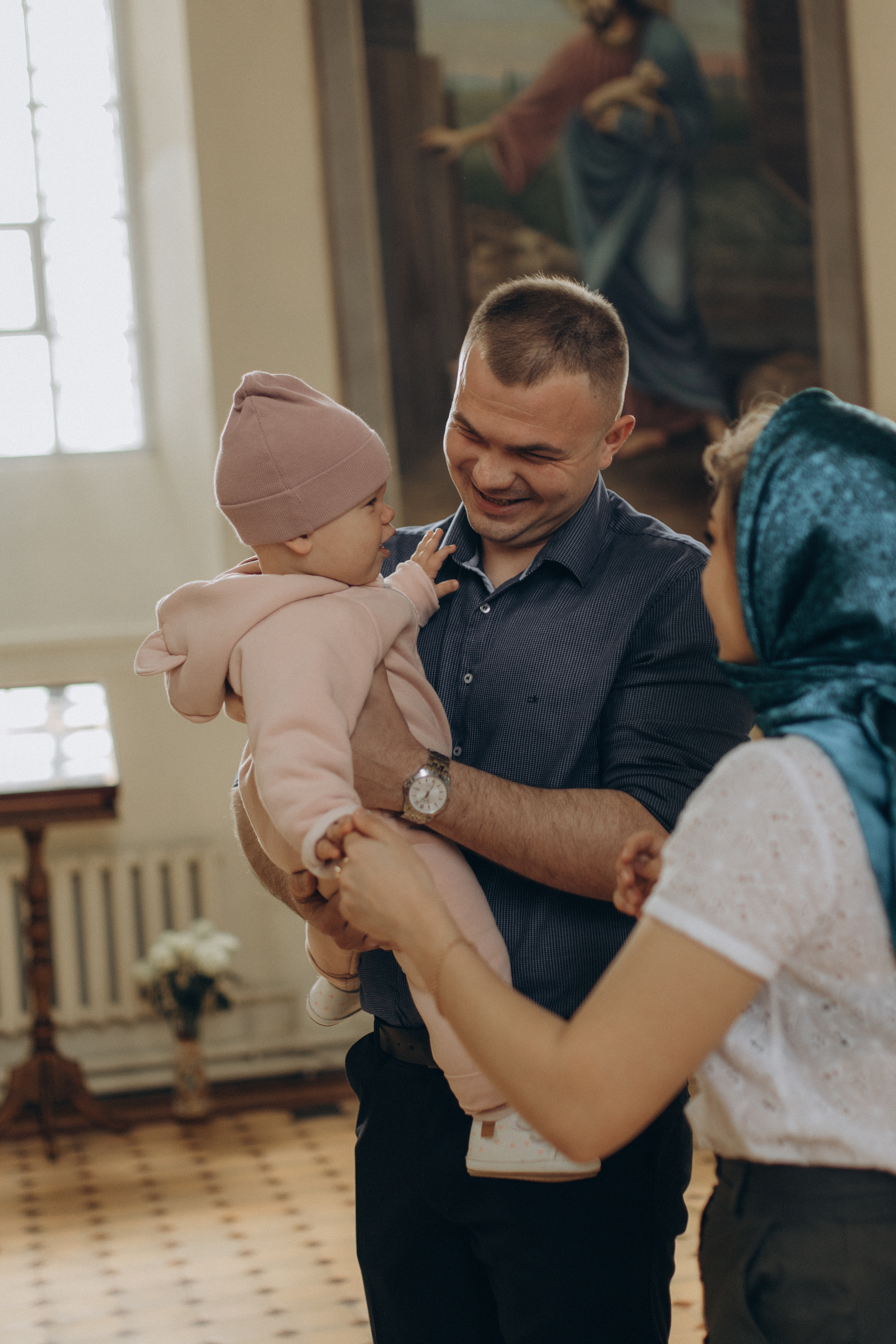 Крещение Алисы. Семейный фотограф и фотограф на роды в Ростове-на-Дону Мухина Виктория