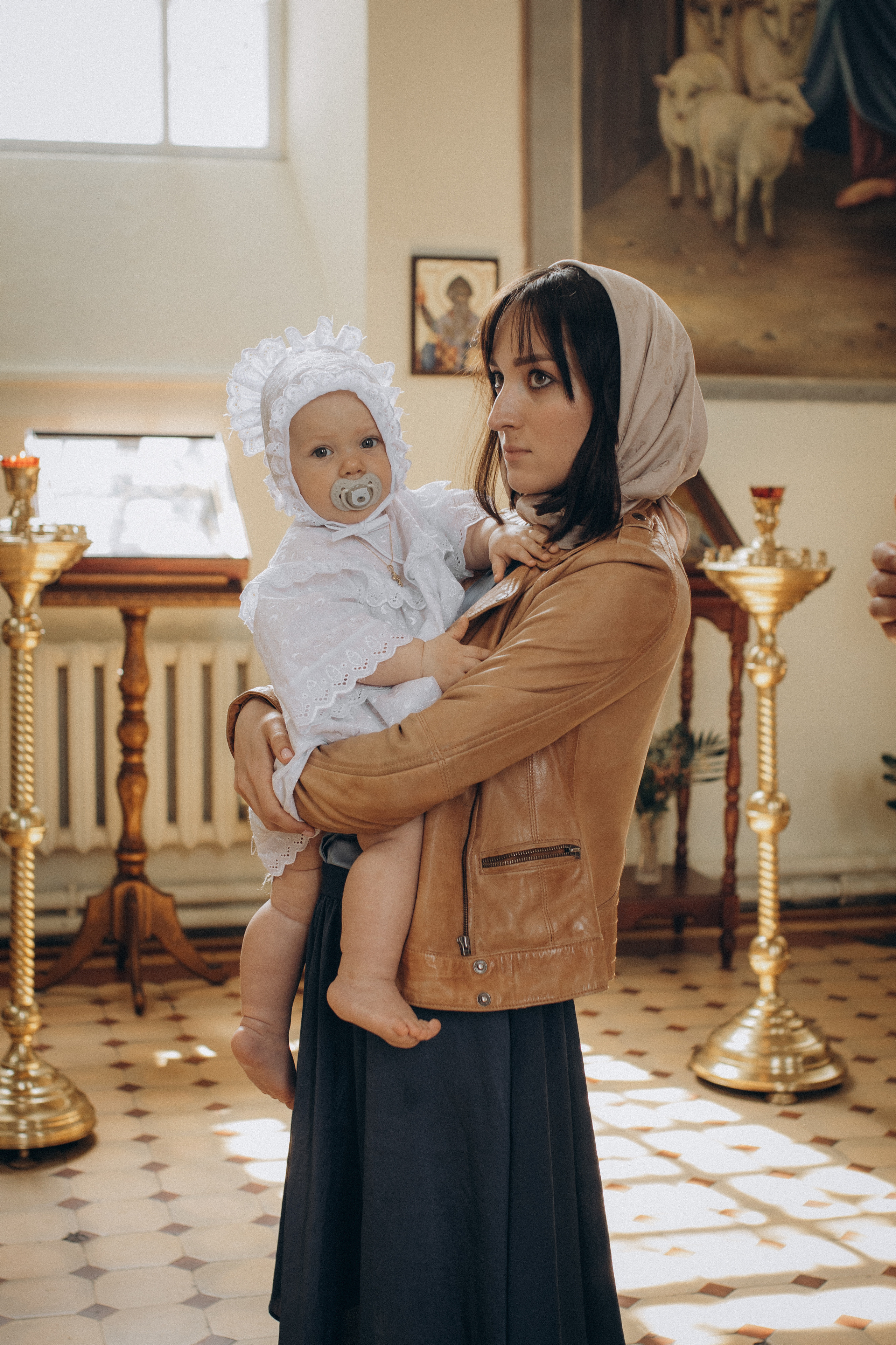 Крещение Алисы. Семейный фотограф и фотограф на роды в Ростове-на-Дону Мухина Виктория