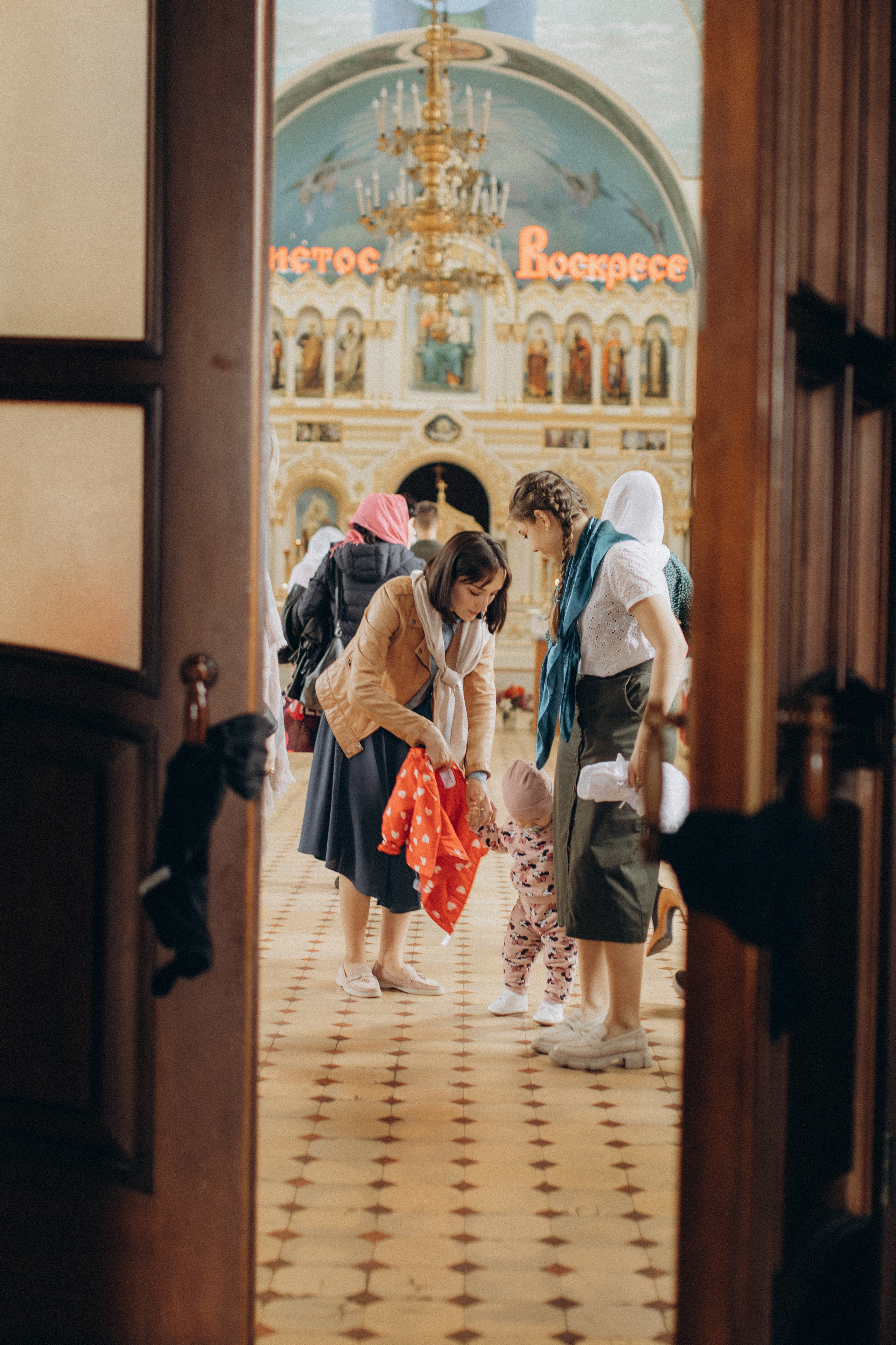 Крещение Алисы. Семейный фотограф и фотограф на роды в Ростове-на-Дону Мухина Виктория