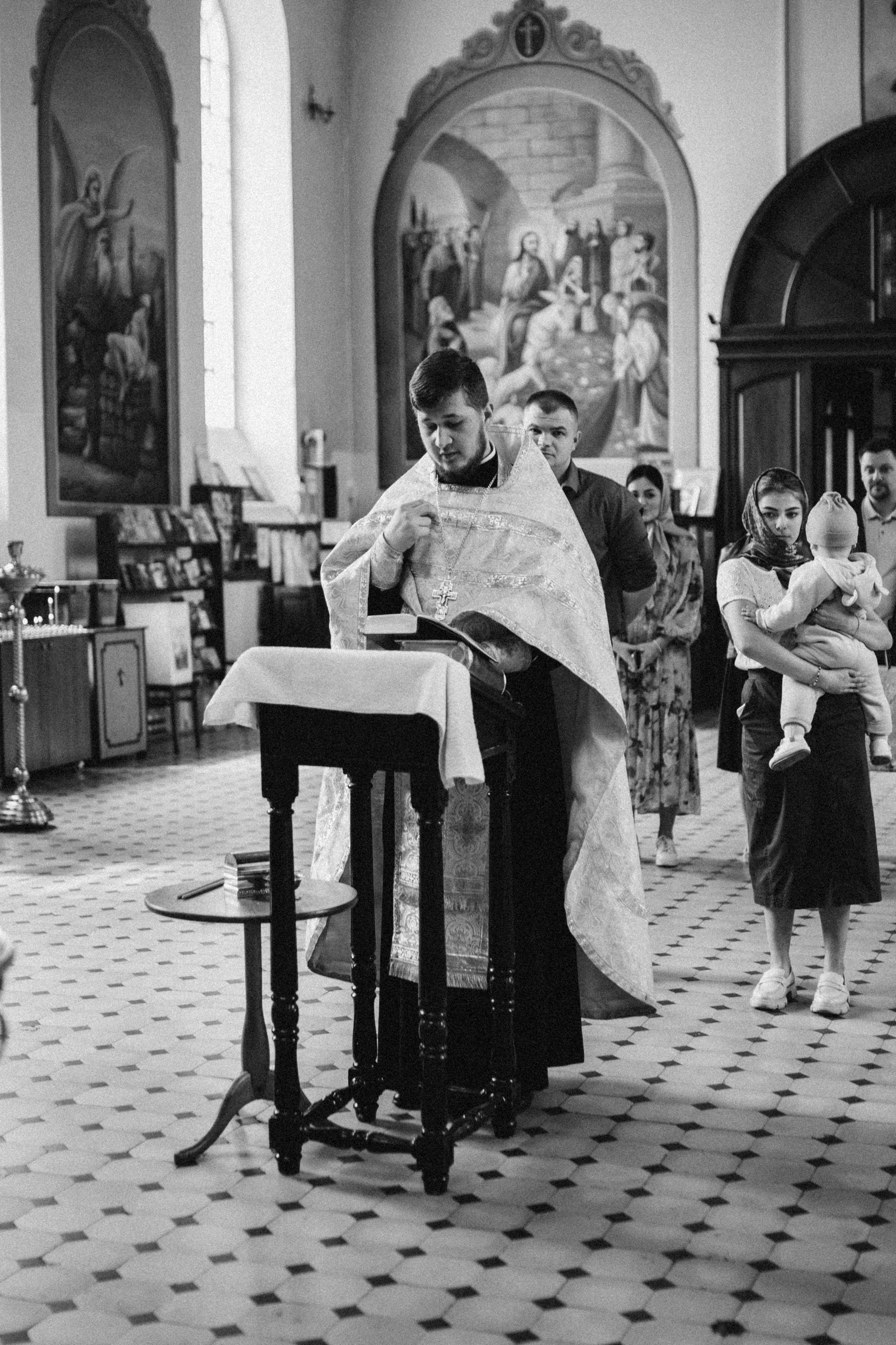 Крещение Алисы. Семейный фотограф и фотограф на роды в Ростове-на-Дону Мухина Виктория