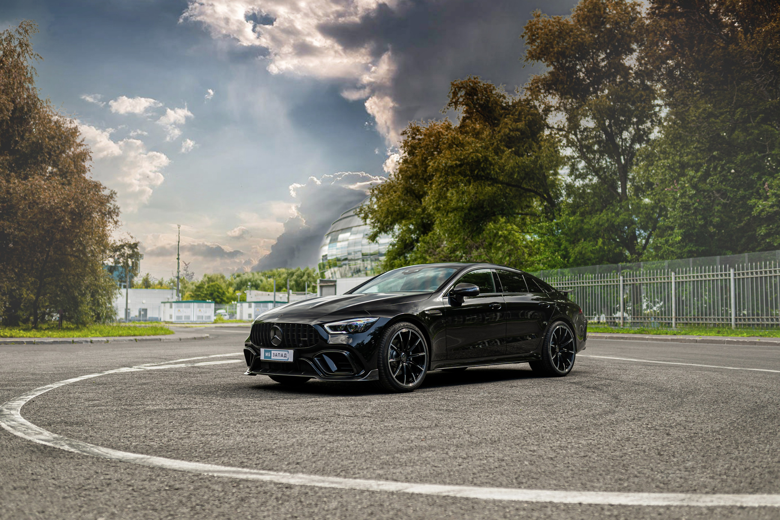 Mercedes-Benz GT 43 Brabus by MB Zapad. Автомобильный фотограф в Москве | Базилев Александр