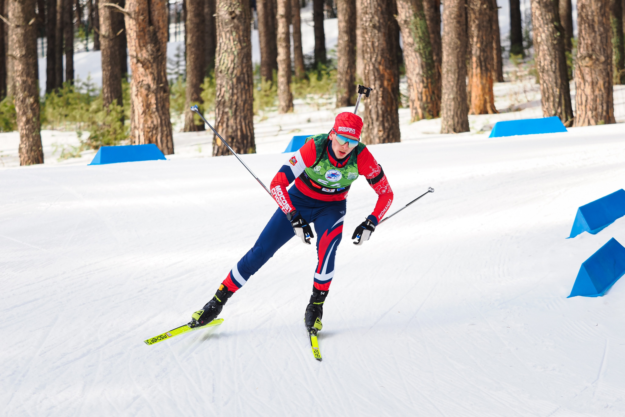Биатлон / Первенство России. Репортажный фотограф Алексей Козьмин