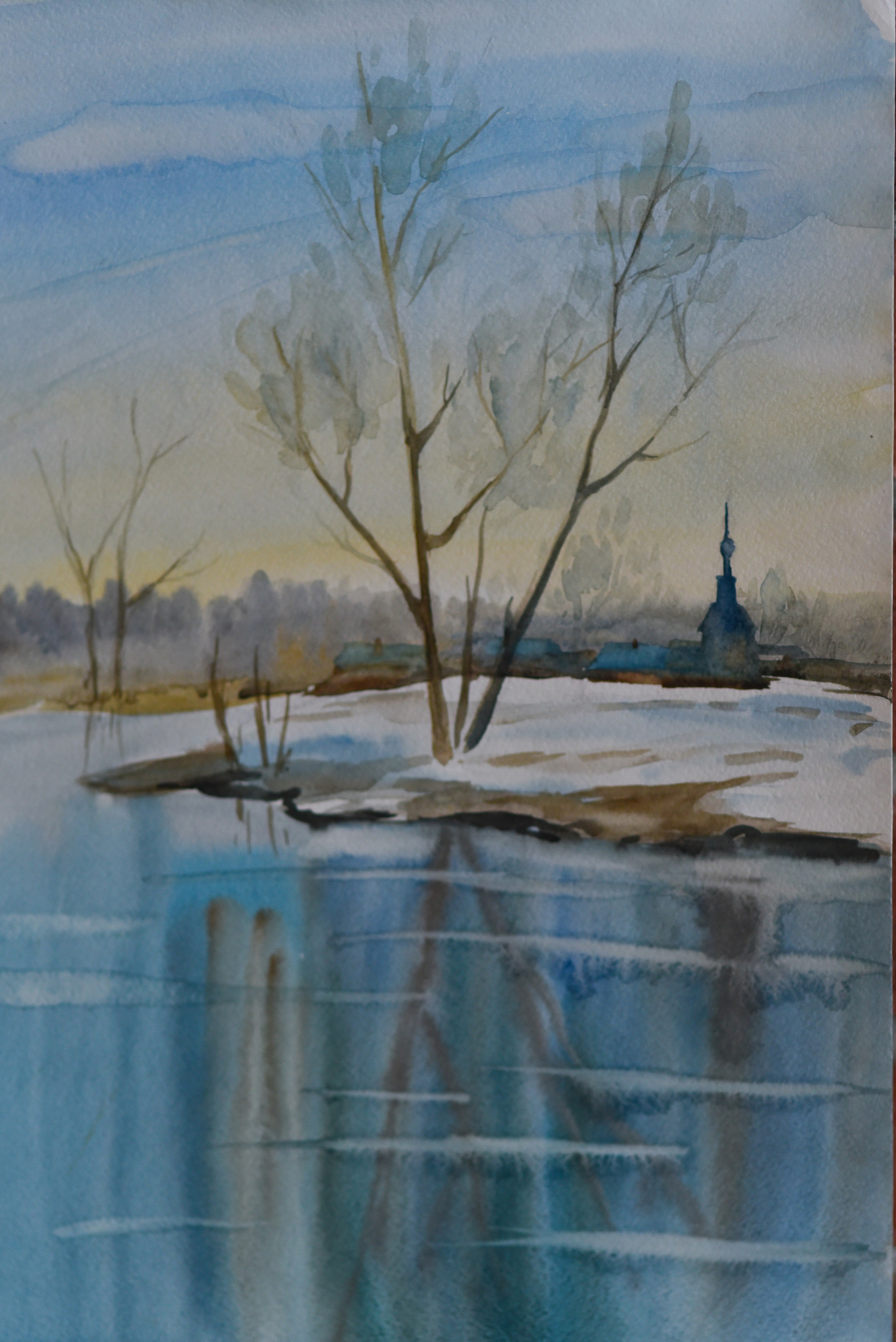 Акварель 30×40см. 20€