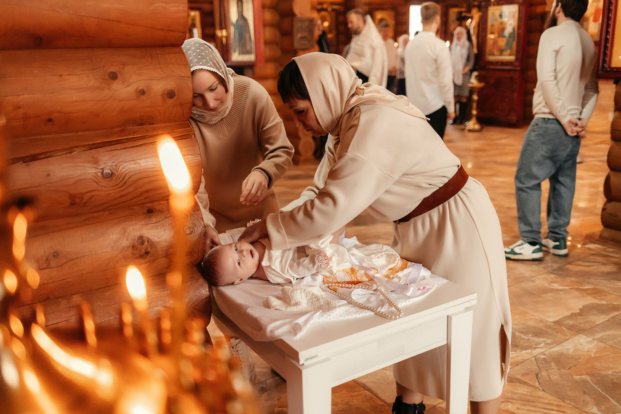 Крещение Алисы. Семейный и детский фотограф в Нижнем Новгороде Буслаева Мария