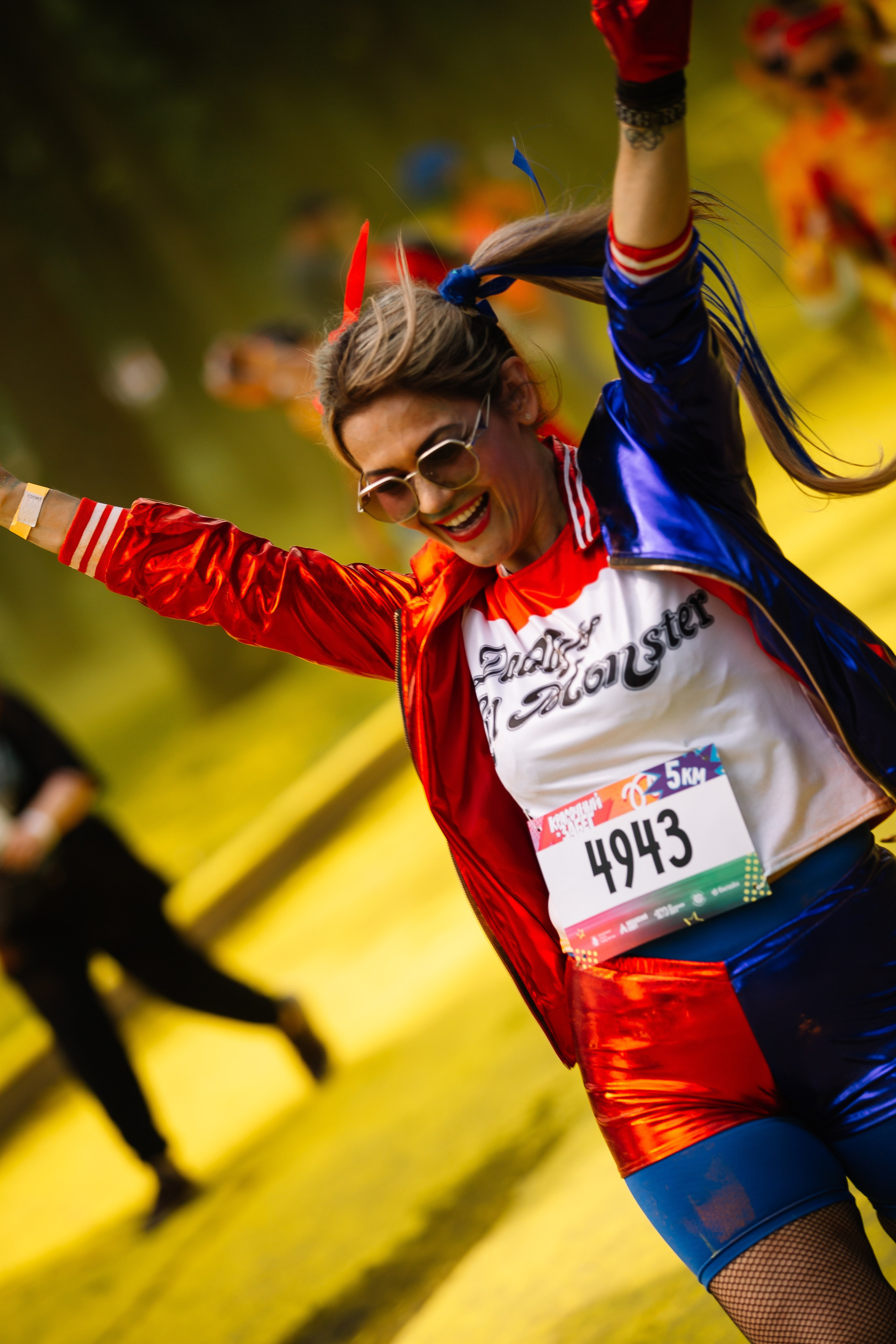 Красочный забег. Свадебный Семейный Репортажный фотограф в Москве