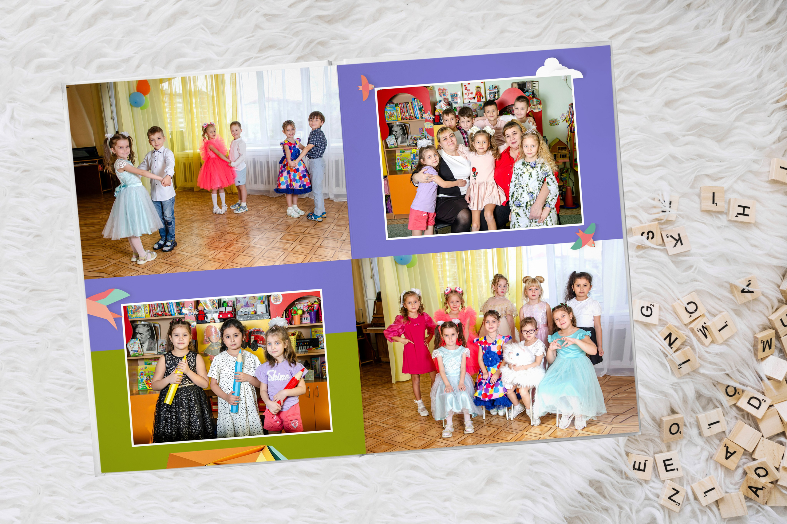 НАШИ РАБОТЫ — ДЕТСКИЙ САД. Фотограф в Шелехове, лучшие выпускные альбомы в Шелехове