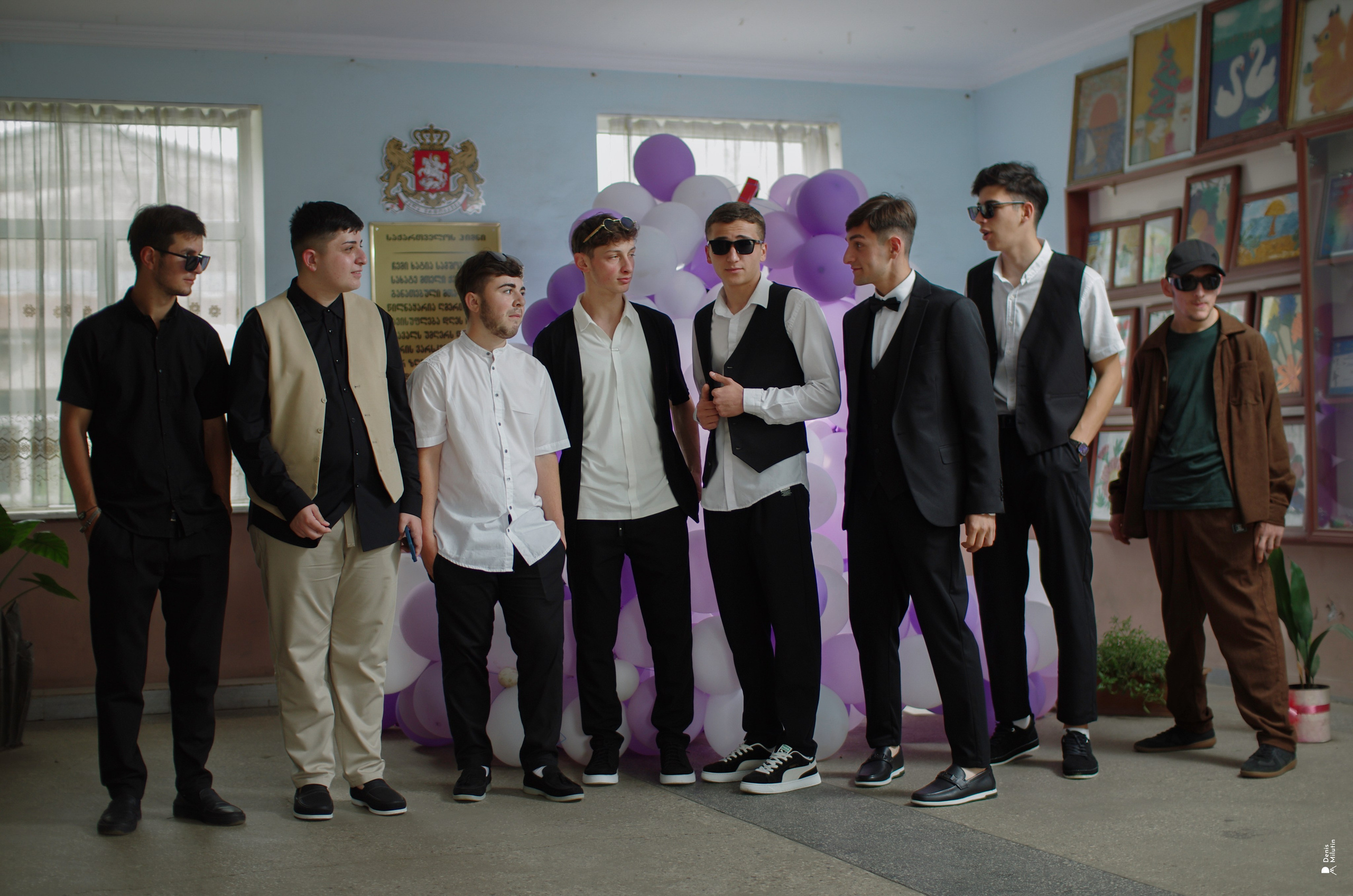 Чало Диди школа. Портретный фотограф Денис Милютин