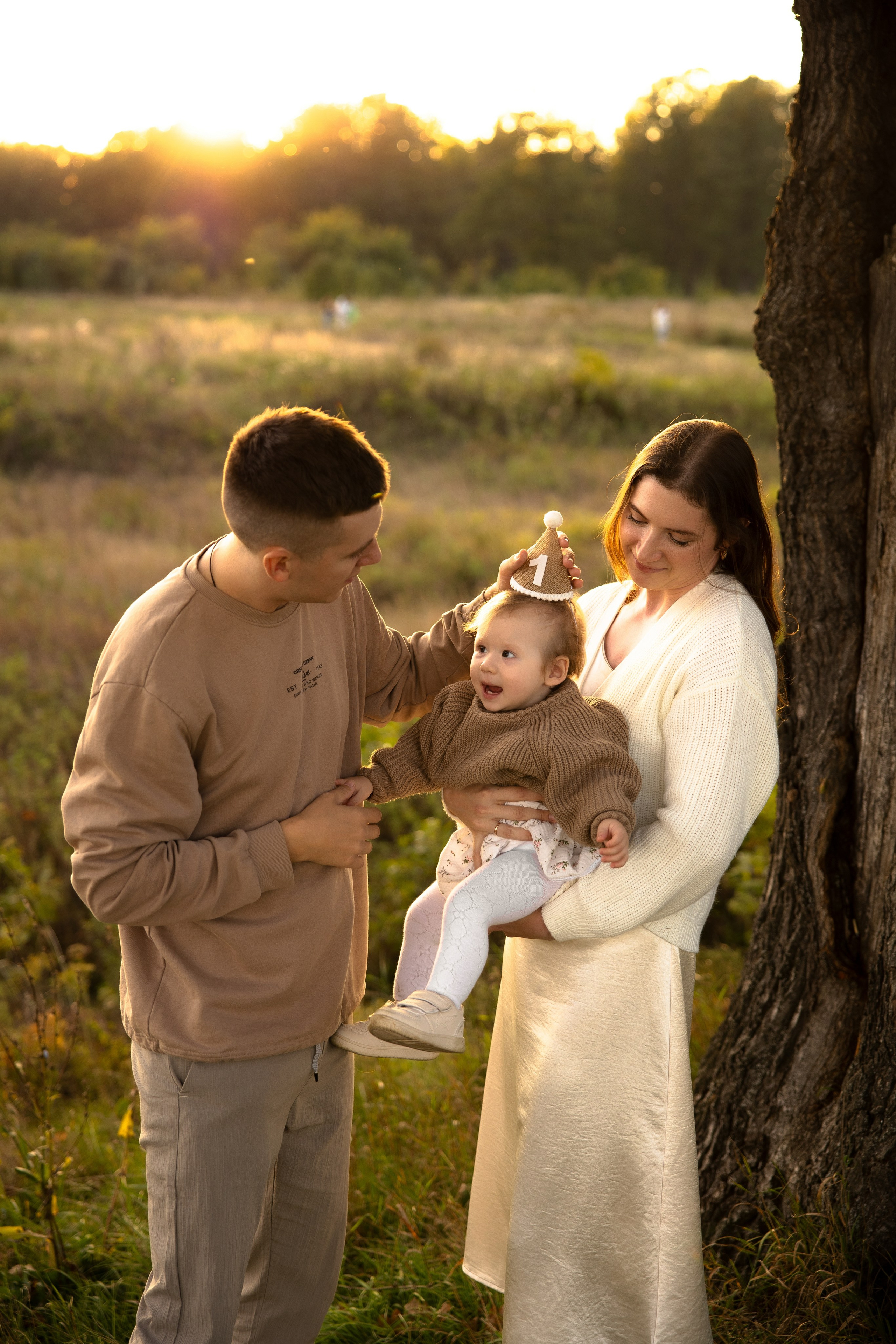 Семейная съемка на природе. Фотограф Ломакина Анастасия