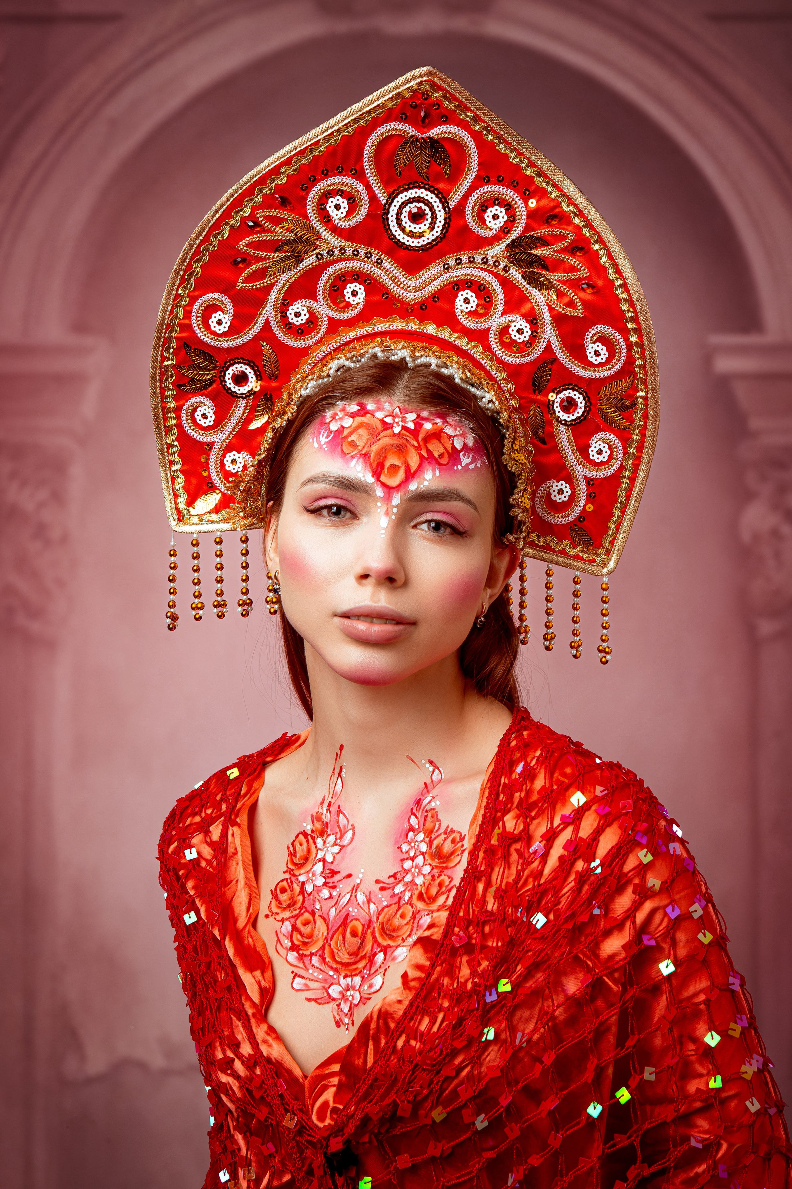 В цветах. Фотограф Мария Кольцова