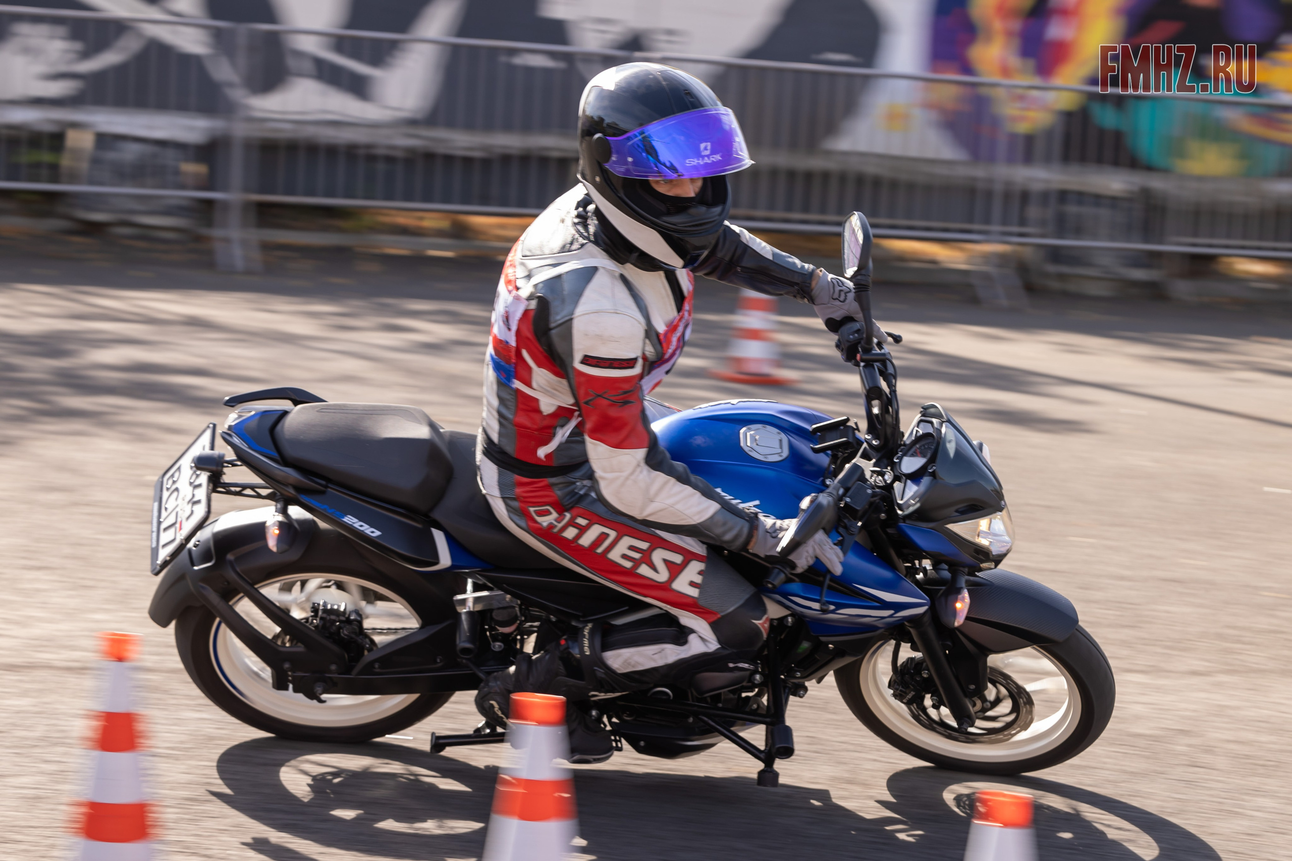 Соревнования по мотоджимхане на площадке Мосгортранс 15.09.2024. Фотограф Владимир Охрименко
