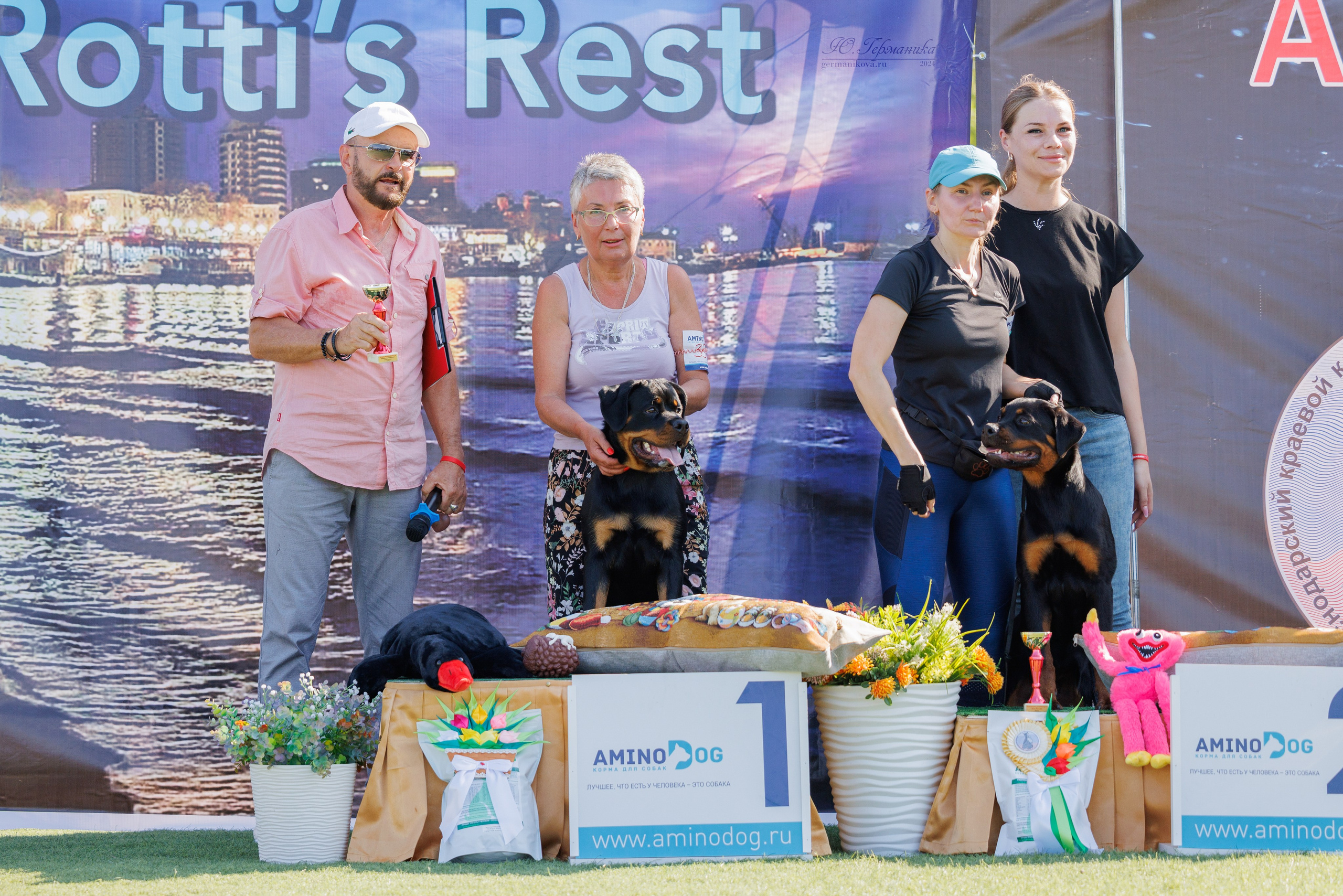 Анапа ротвейлеры 14-15.09.2024. Фотограф-анималист Юлия Германика