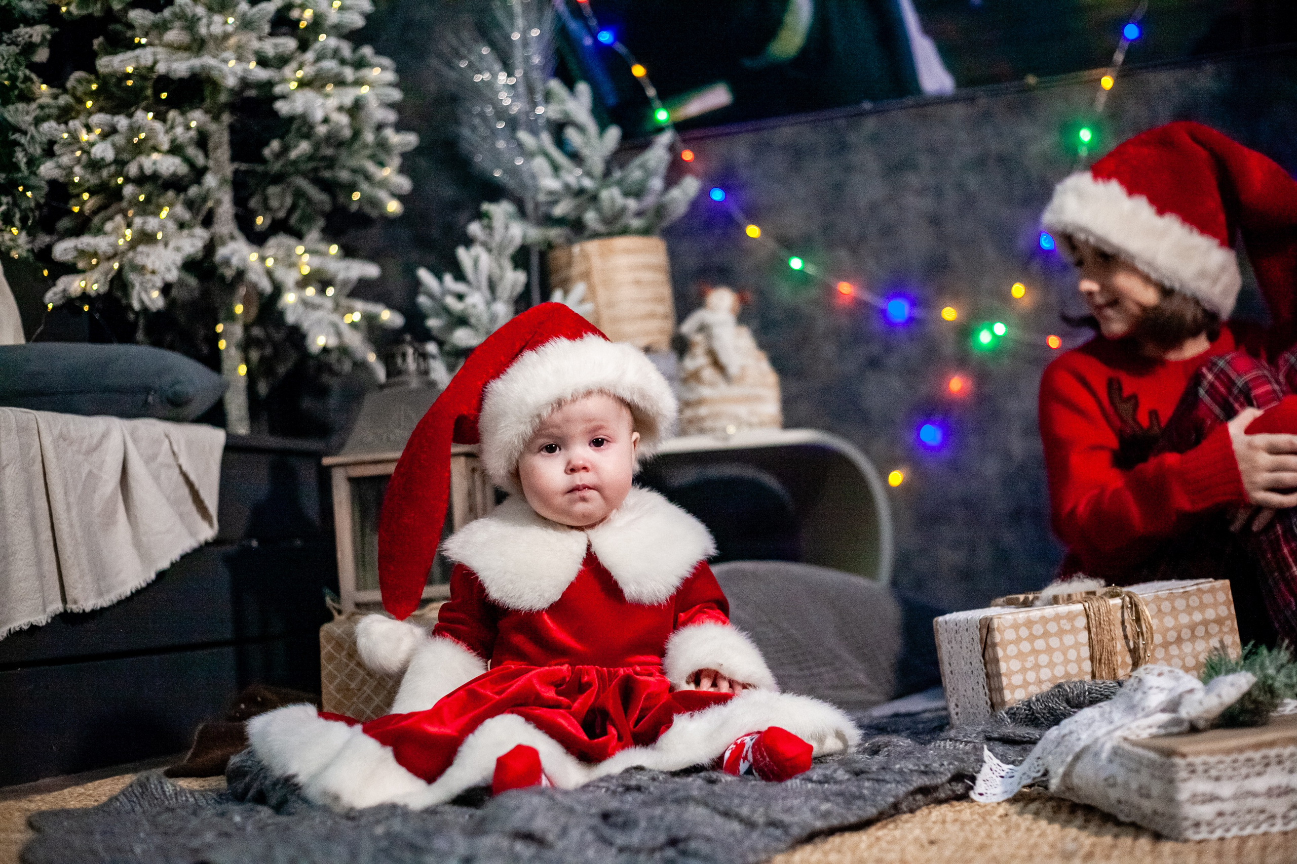 Ульяна и ее семья новый год 2024. Свадебный и семейный фотограф в Армавире