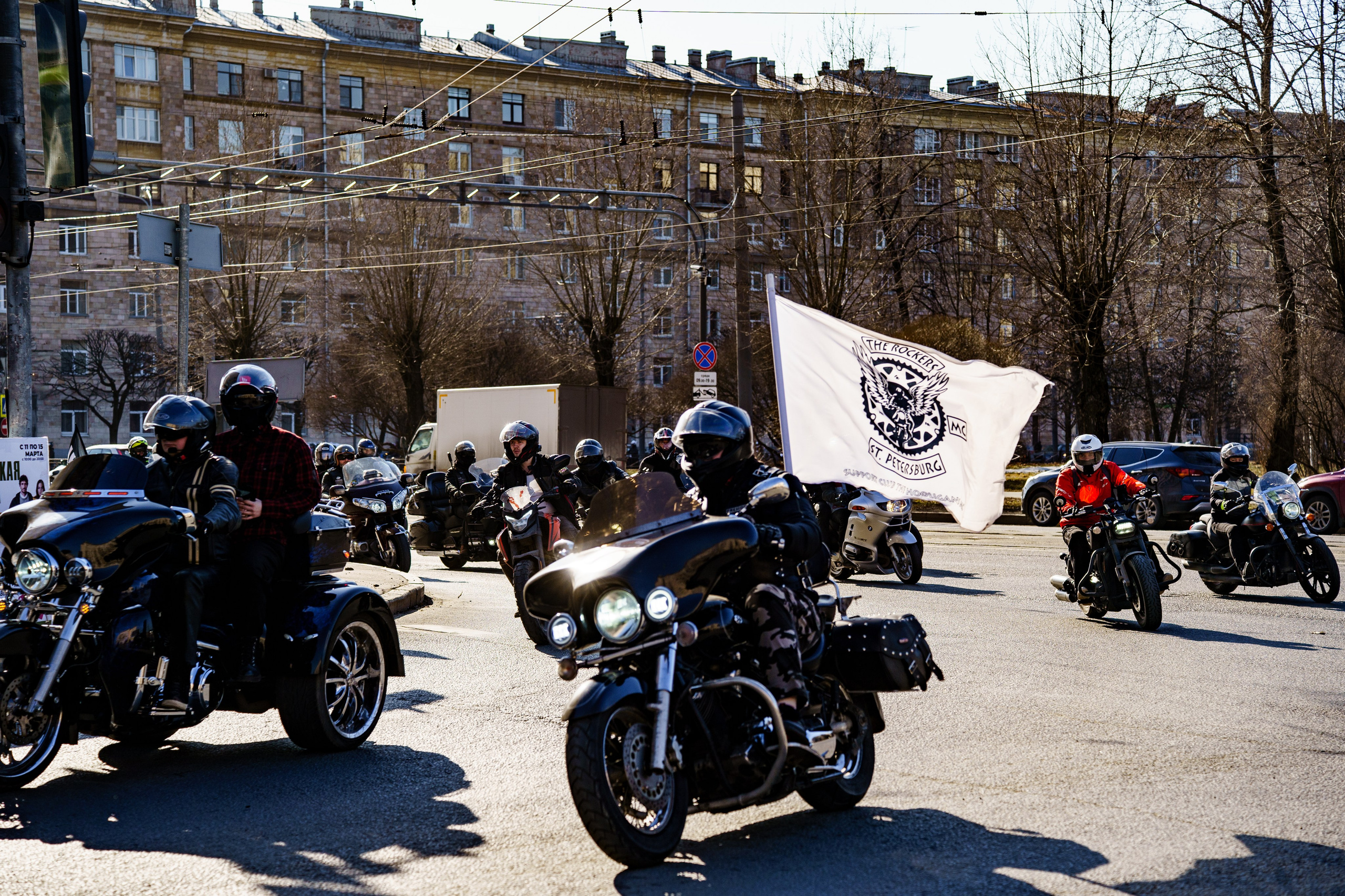 Прохват мотоклуба Norman Riders ч.1. Концертный и репортажный фотограф в Санкт-Петербурге Слава Пахомов