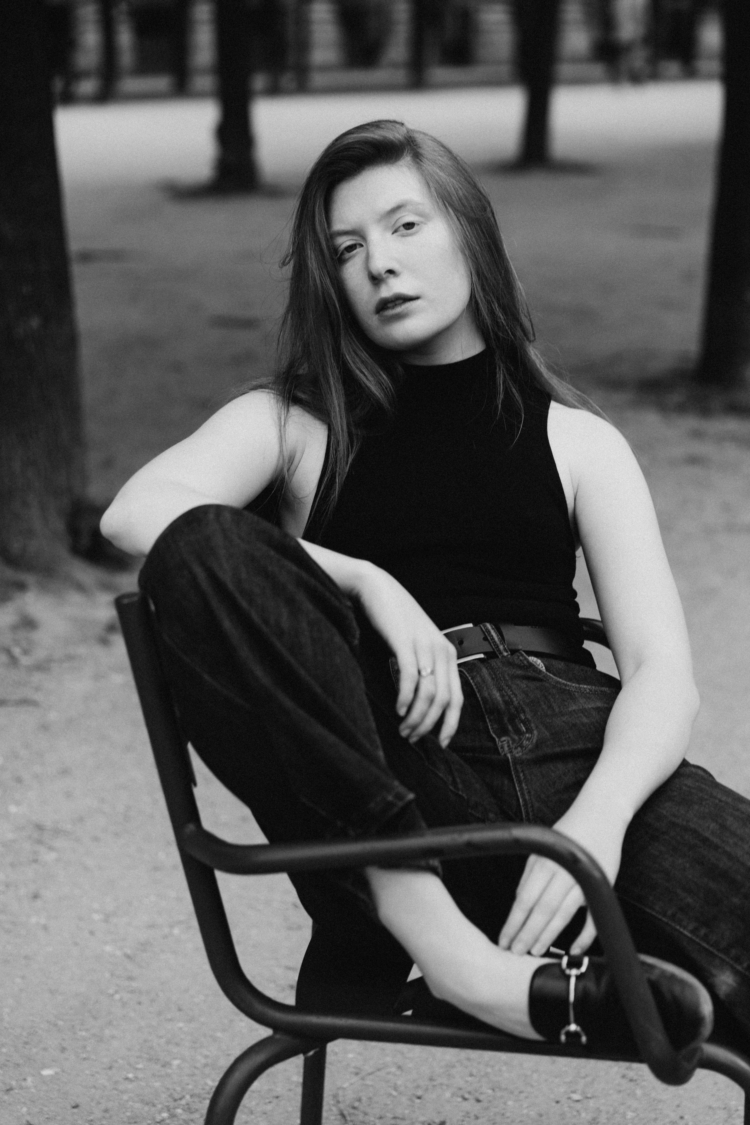 Autumn light. Photographer in Paris