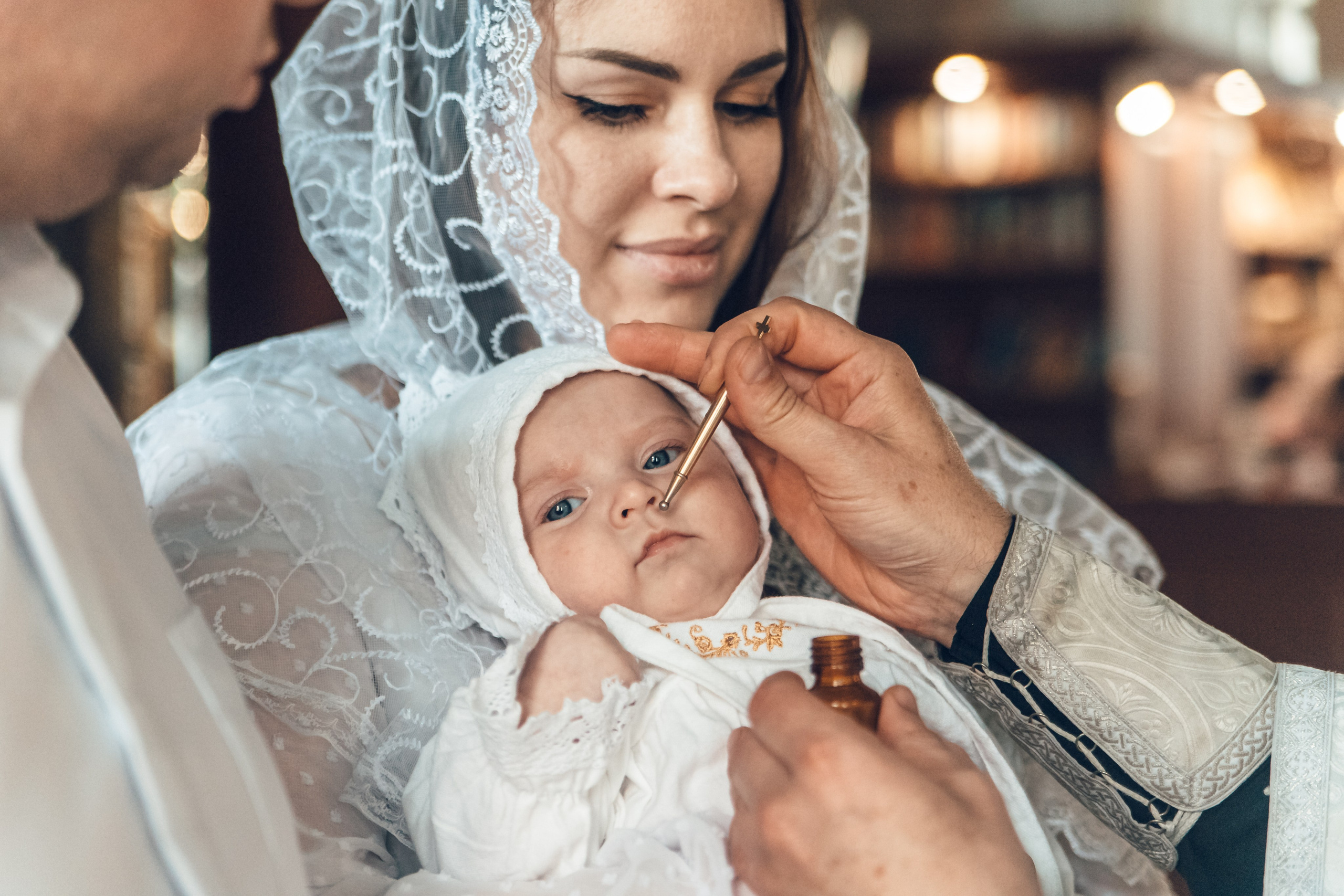 Крещение Василисы. Семейный фотограф в Калуге Ирина Ушакова. Фотограф на роды