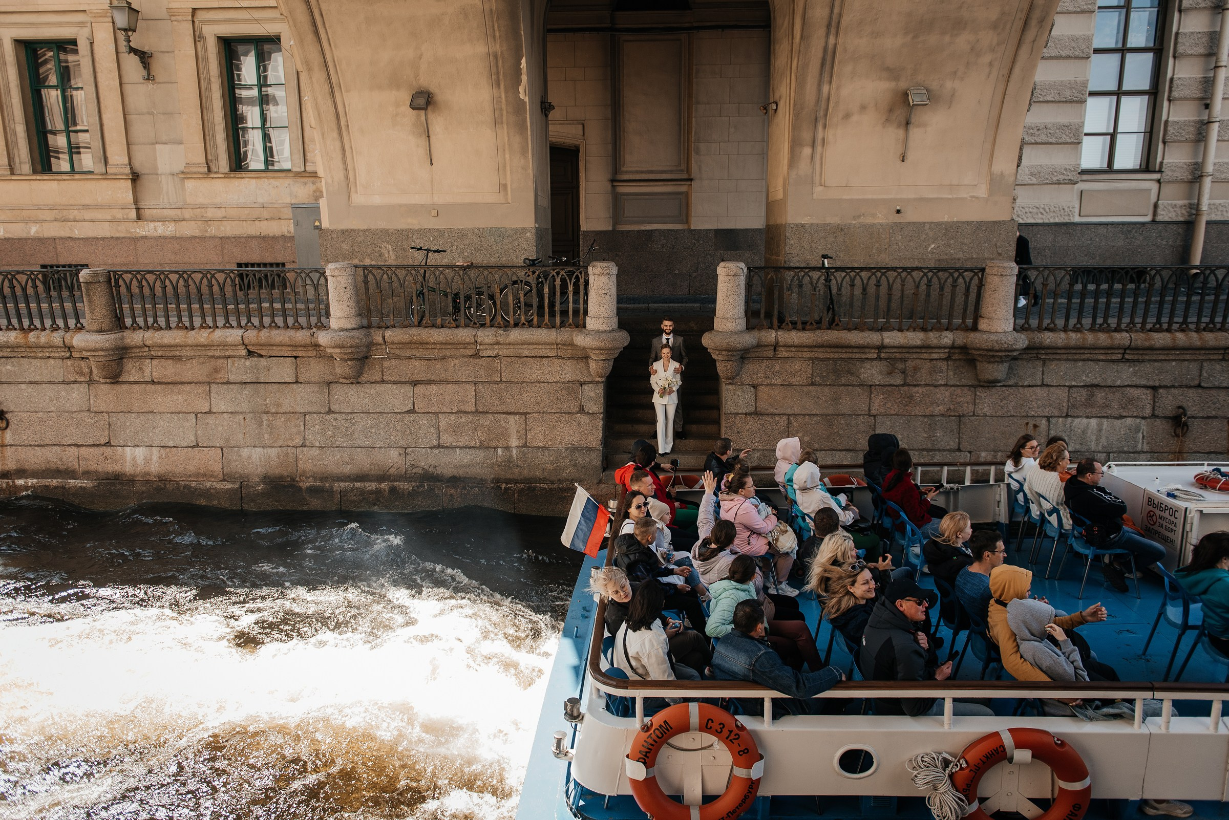 свадебная фотосессия у Зимней канавки