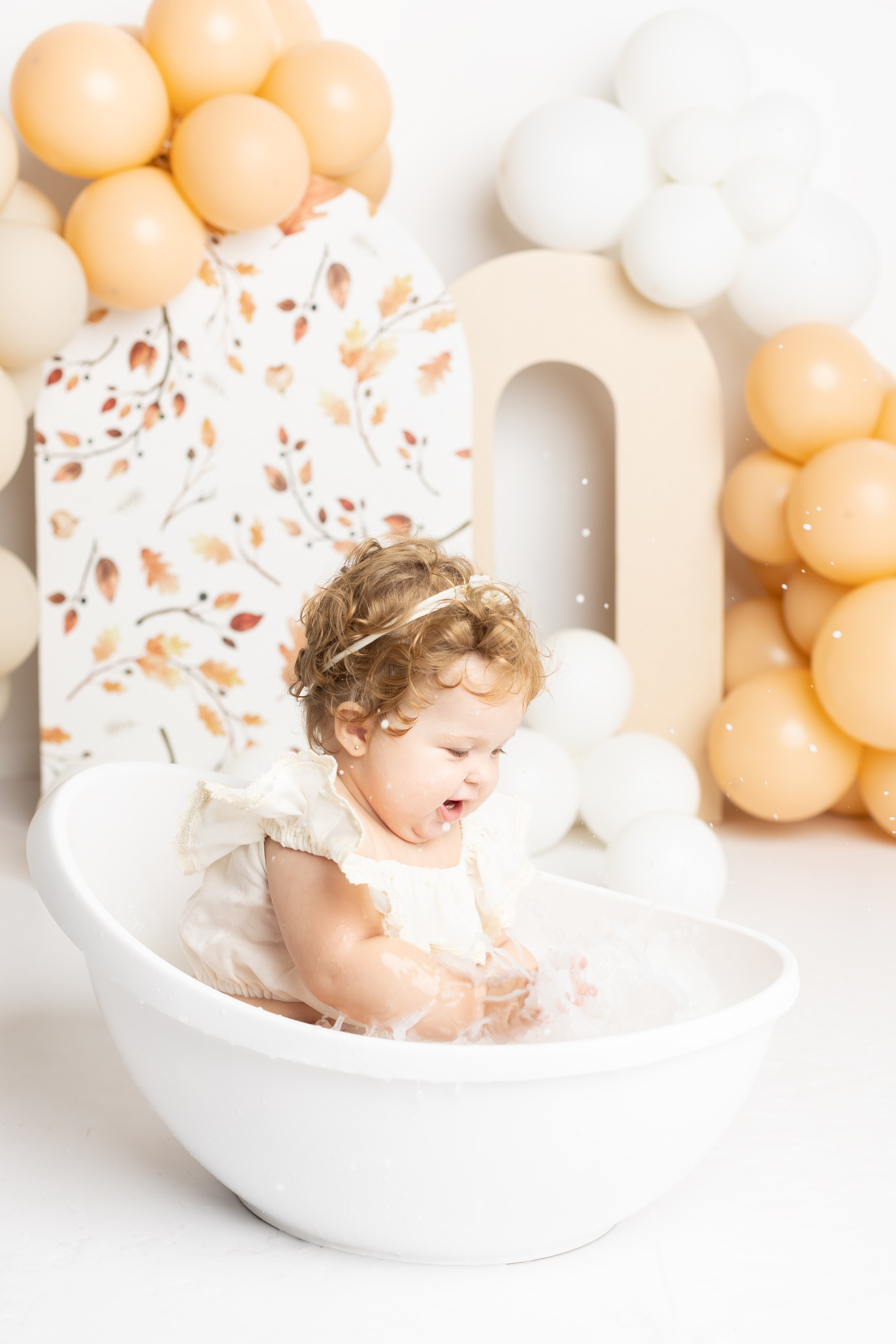 Фотосессия к первому дню рождения. Фотограф новорожденных, детский фотограф в г. Оренбурге Екатерина Козлова