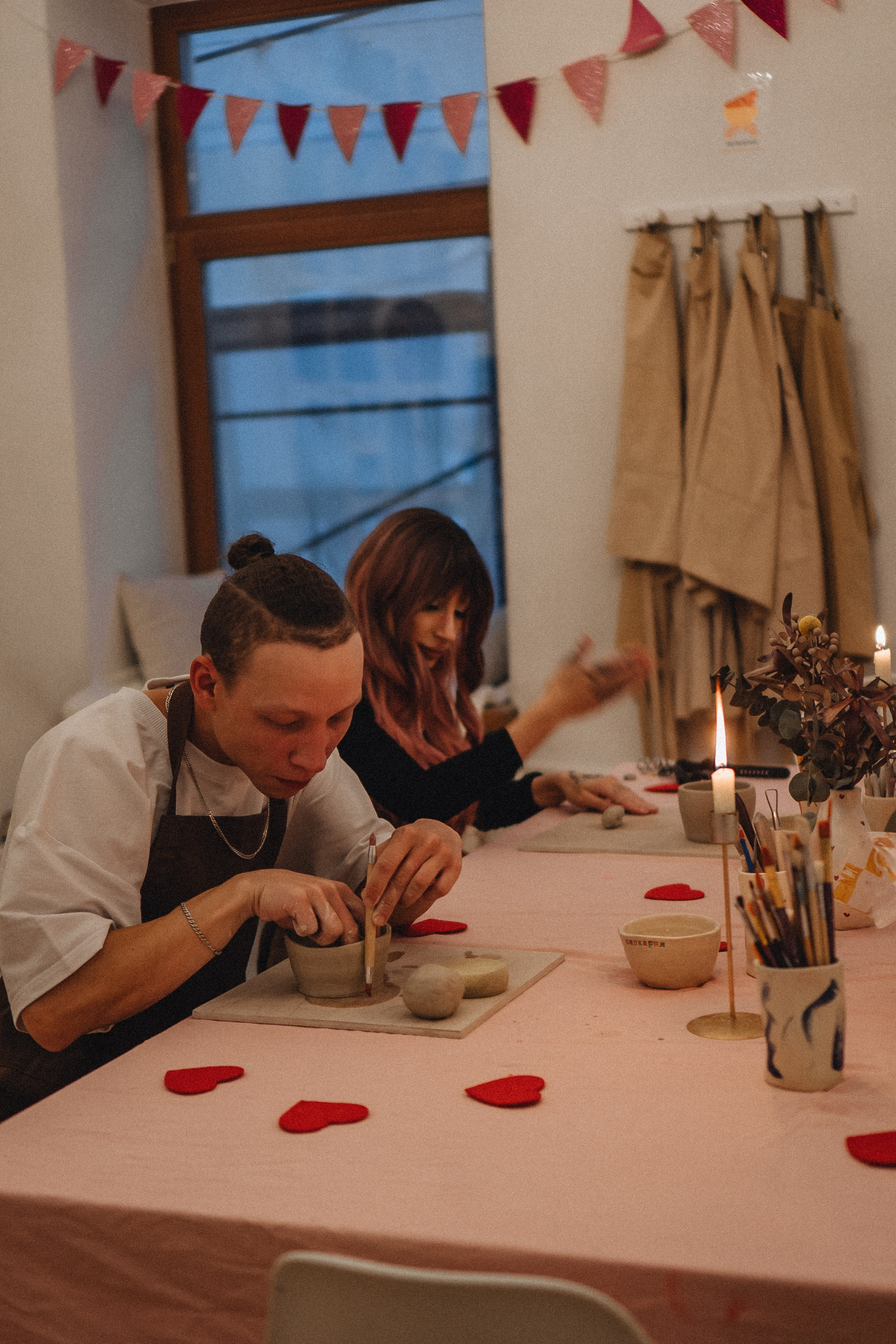 СВИДАНИЕ В ГОНЧАРНОЙ МАСТЕРСКОЙ. Профессиональный фотограф, Санкт-Петербург — Виктория Богомолова