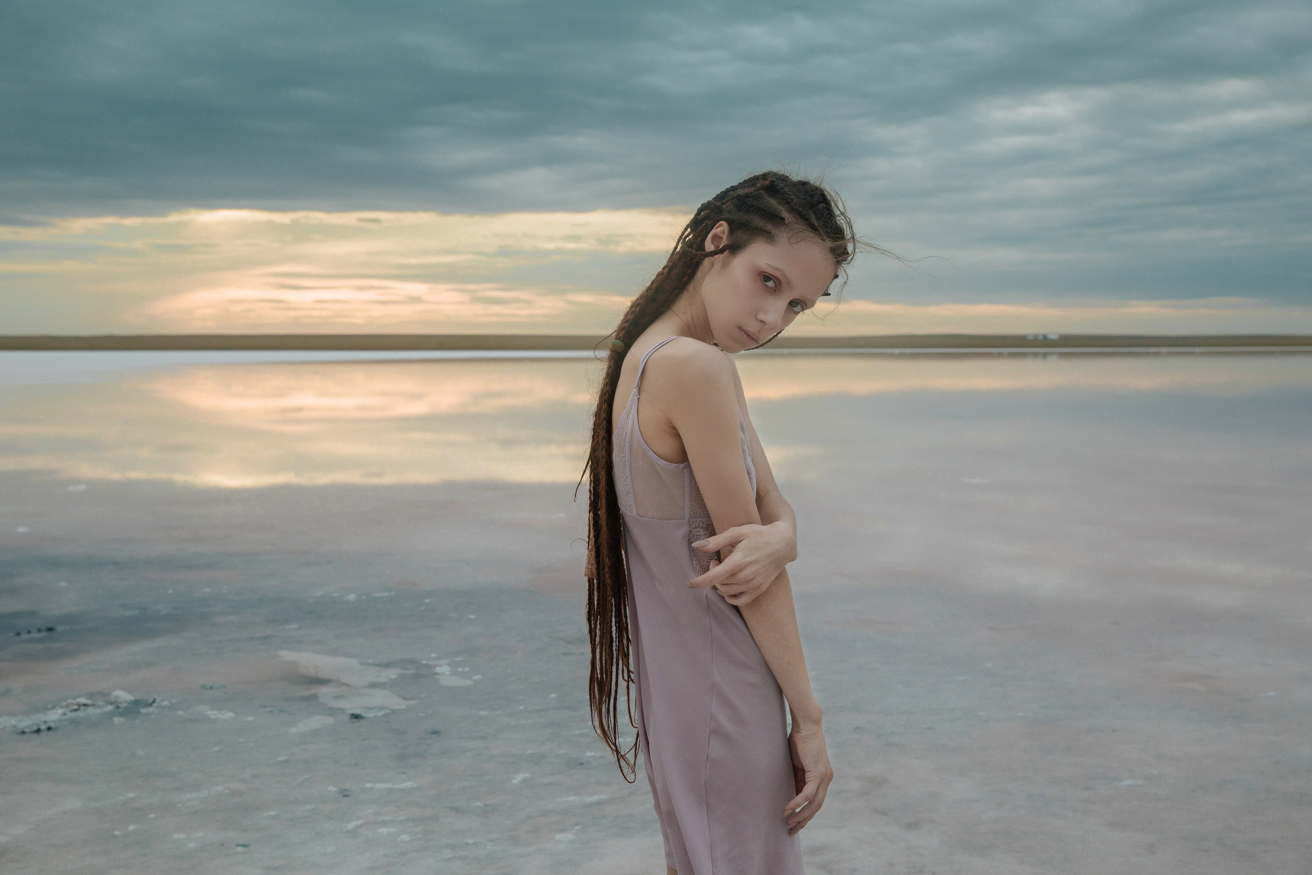 Pink lake. Lena Sorokina photographer, Astana, Kazakhstan