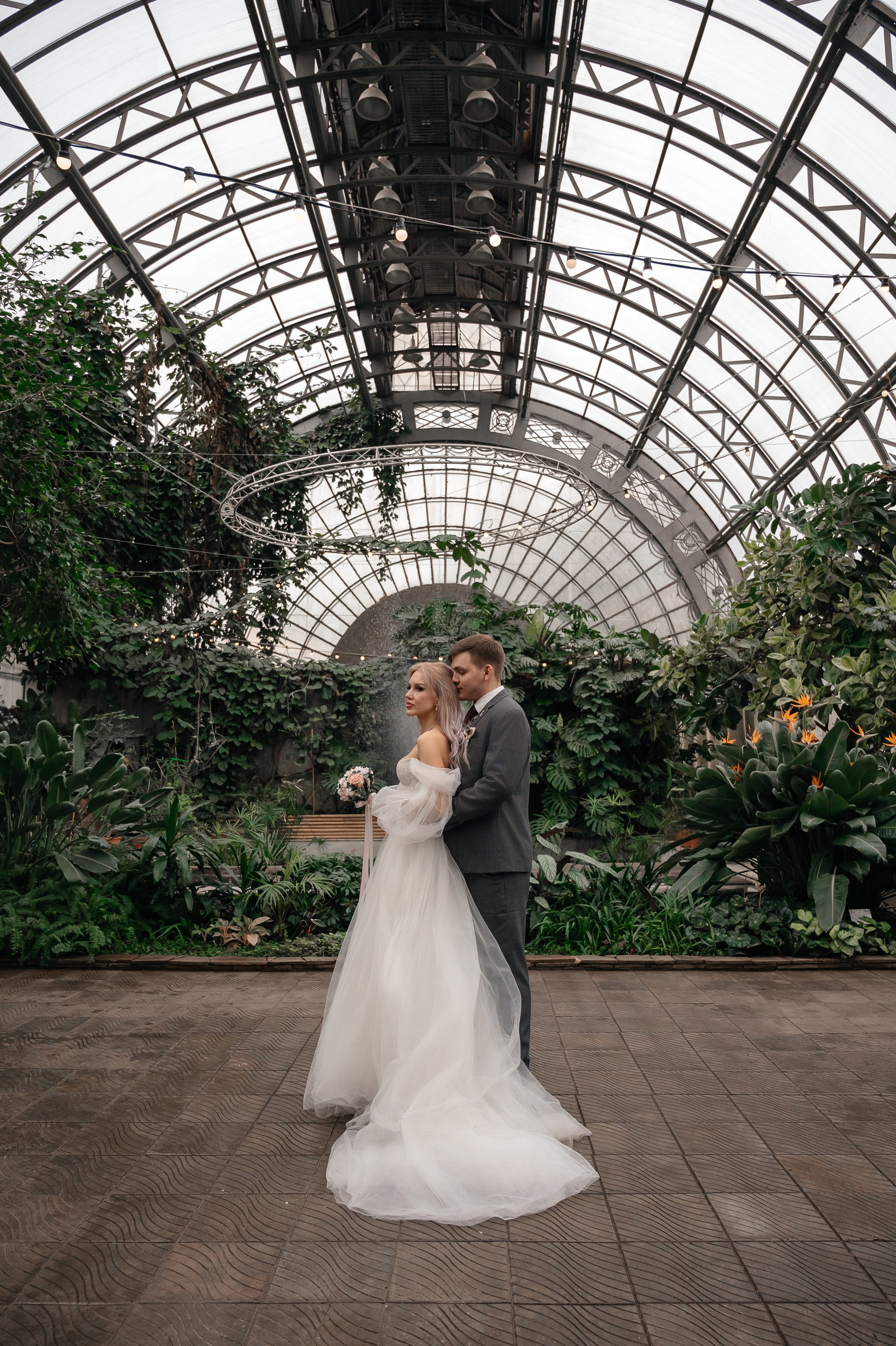 Оранжерея Таврического сада. Свадебный и семейный фотограф из Санкт-Петербурга Климов Анатолий