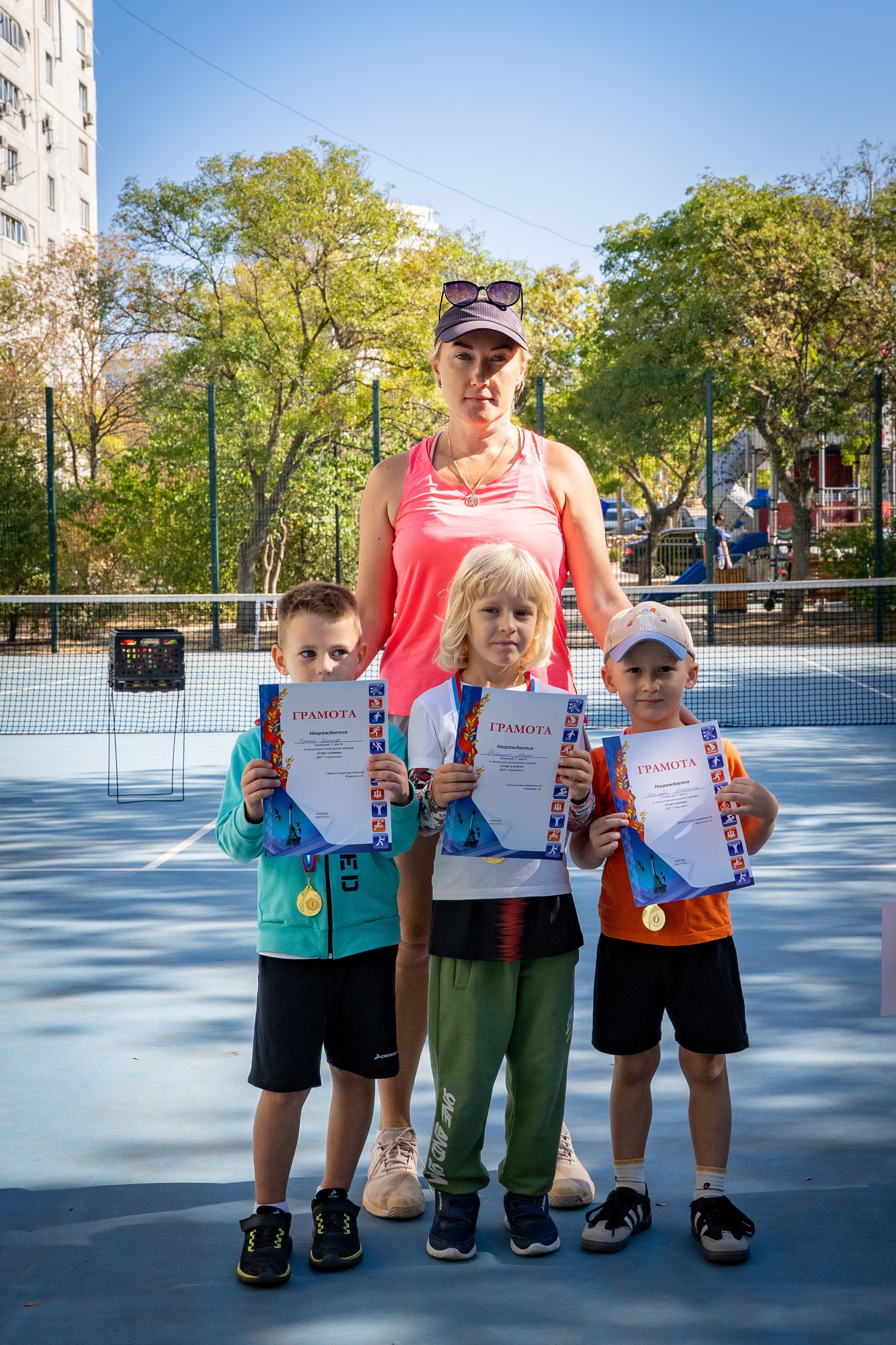 Федерация тенниса Севастополь. Малыши. Анастасия Дунаева. Фотограф в Севастополе