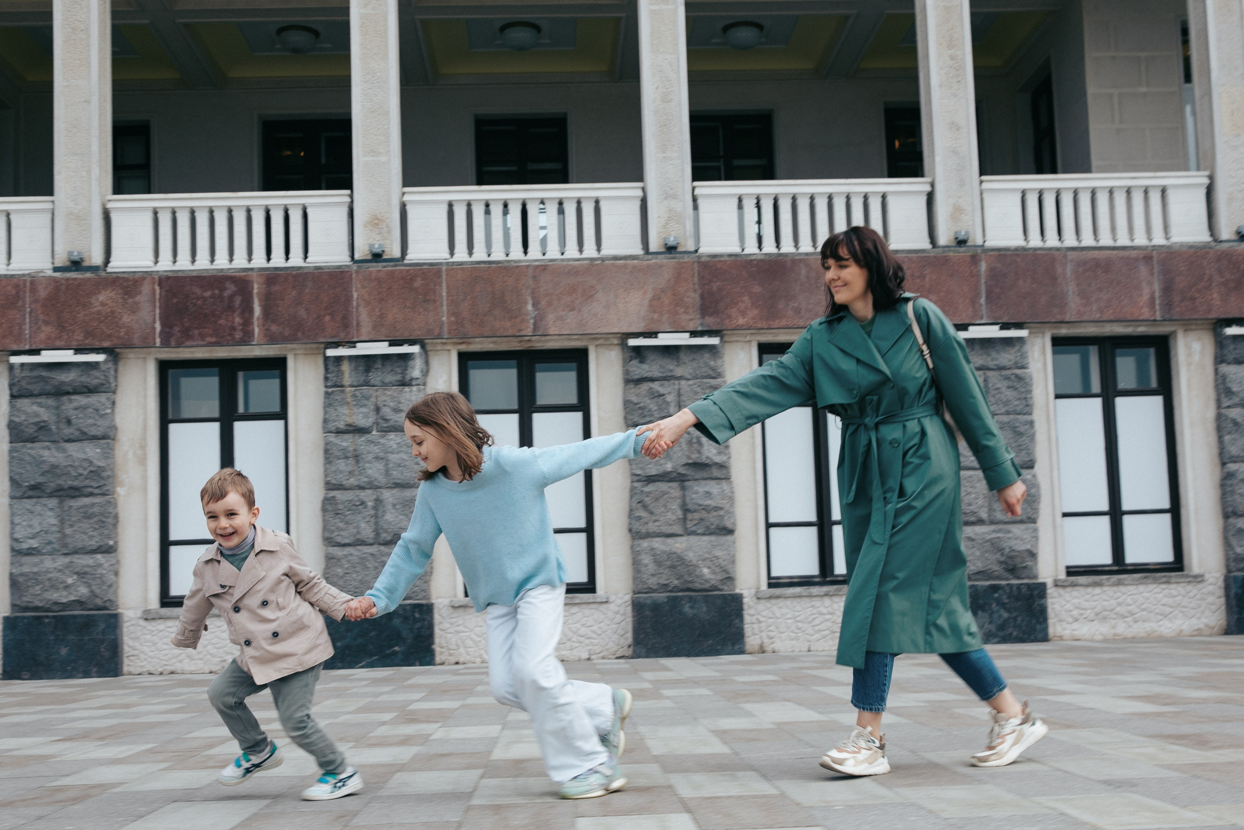 Семейная фотопрогулка. Фотограф в Москве Шаганова Нина