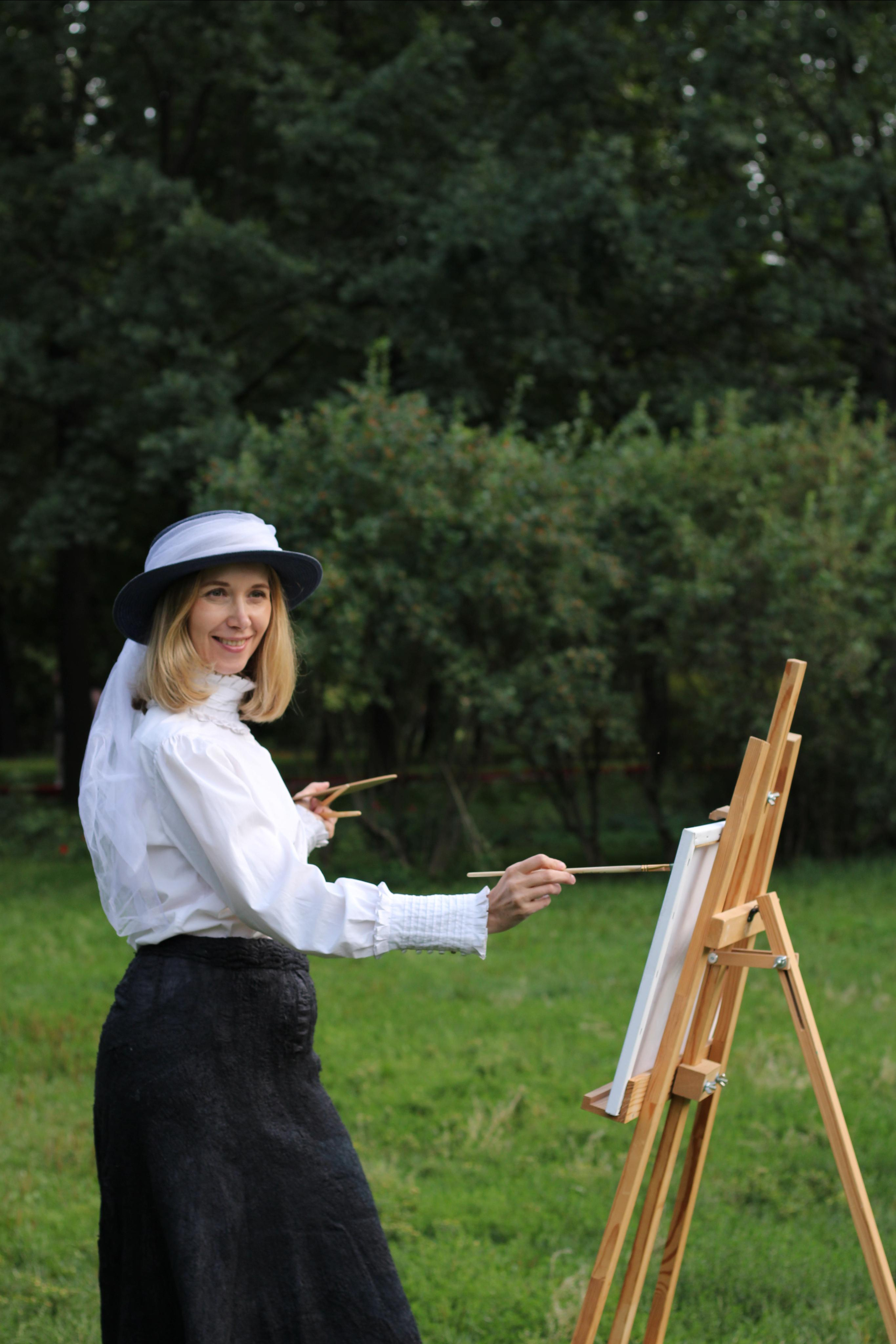 Пленэр в Таврическом Саду. Позитивный контент-фотограф в Санкт-Петербурге Мария Устинова