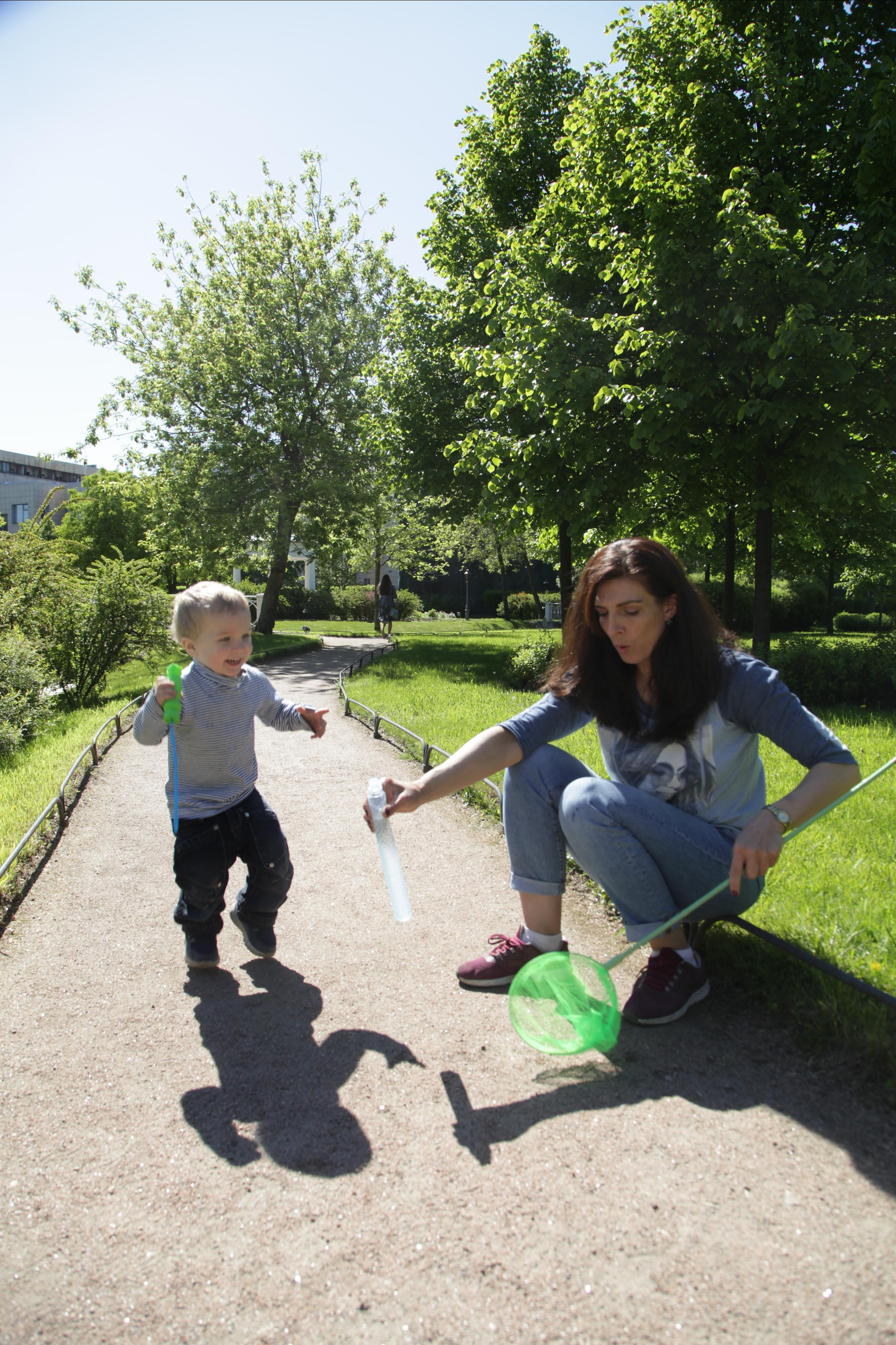 Малыш в Польском Садике. Позитивный контент-фотограф в Санкт-Петербурге Мария Устинова