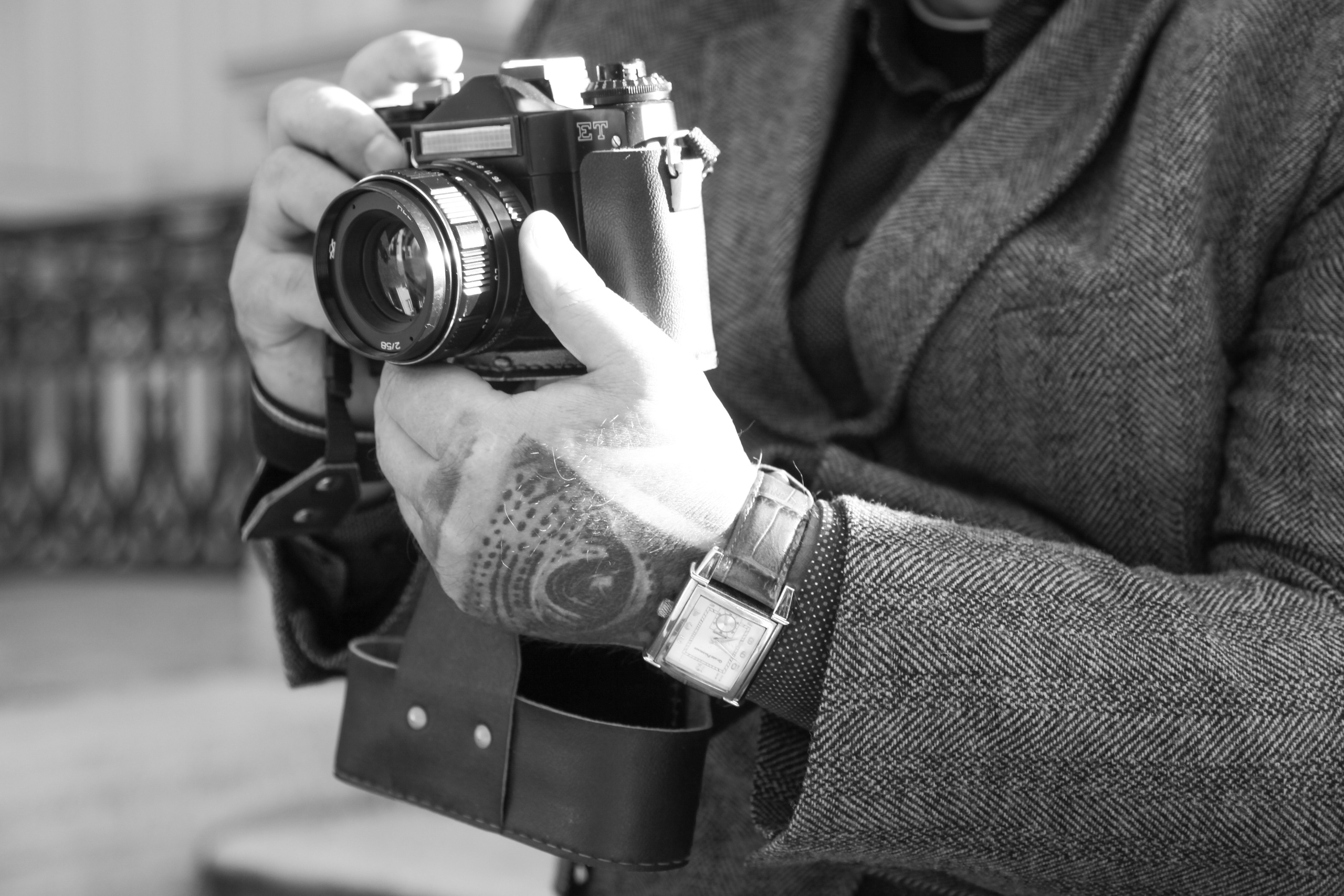 Портрет фотографа. Позитивный контент-фотограф в Санкт-Петербурге Мария Устинова