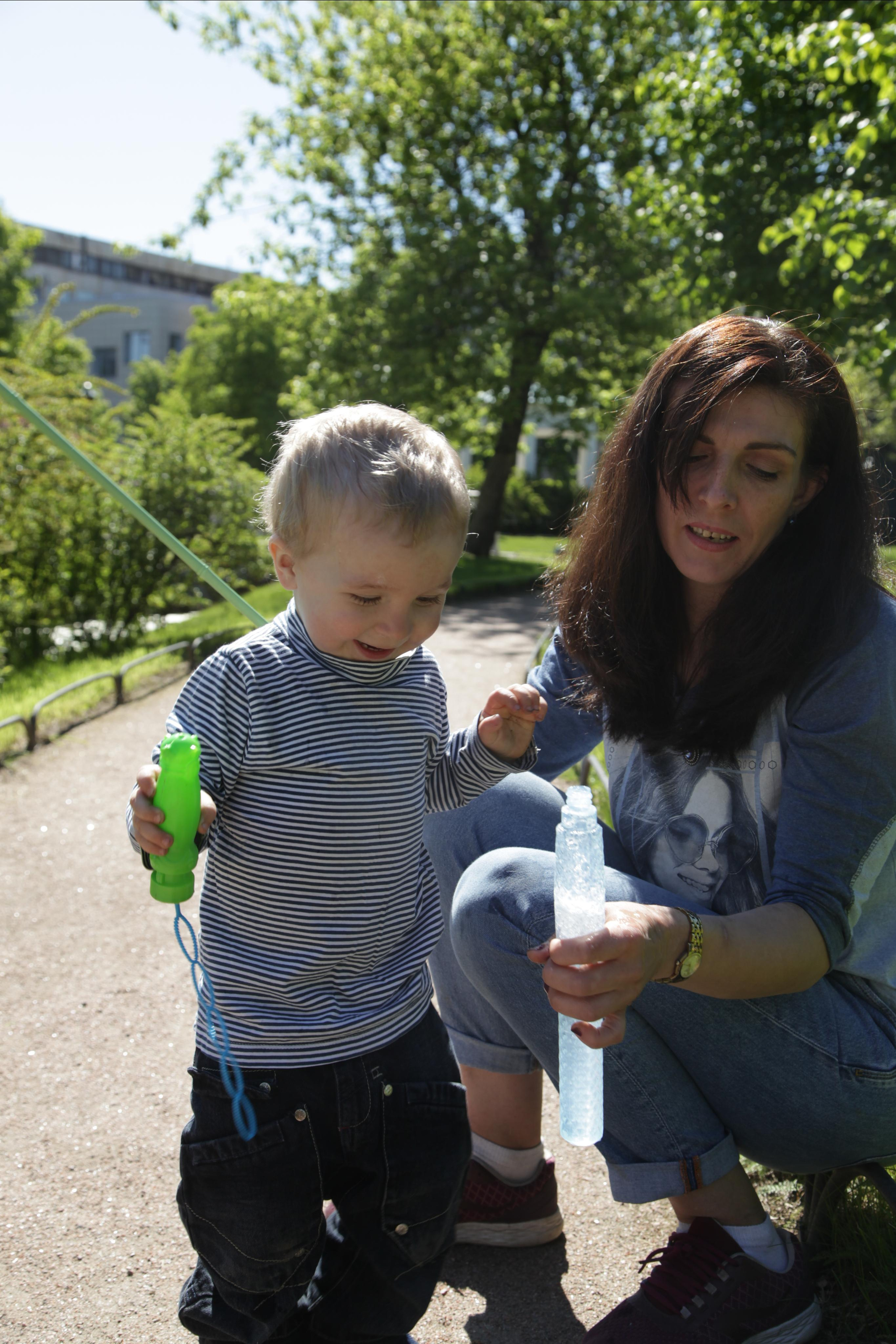 Малыш в Польском Садике. Позитивный контент-фотограф в Санкт-Петербурге Мария Устинова