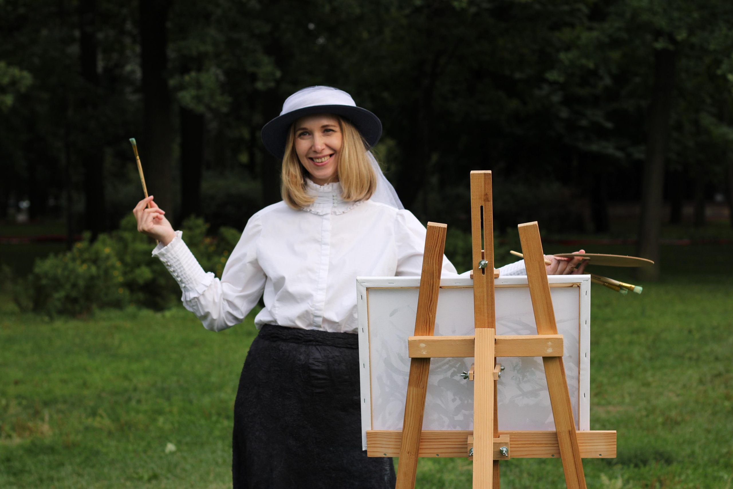 Пленэр в Таврическом Саду. Позитивный контент-фотограф в Санкт-Петербурге Мария Устинова