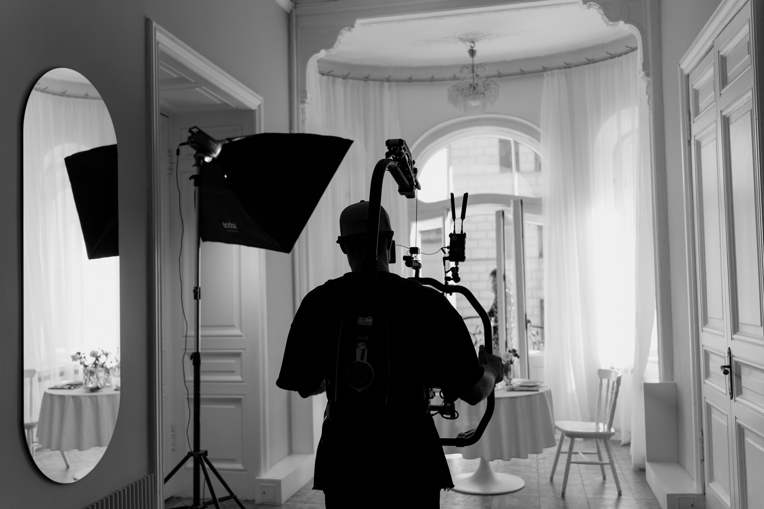 Съемки клипа. Портретный фотограф в Санкт-Петербурге Филатов Максим