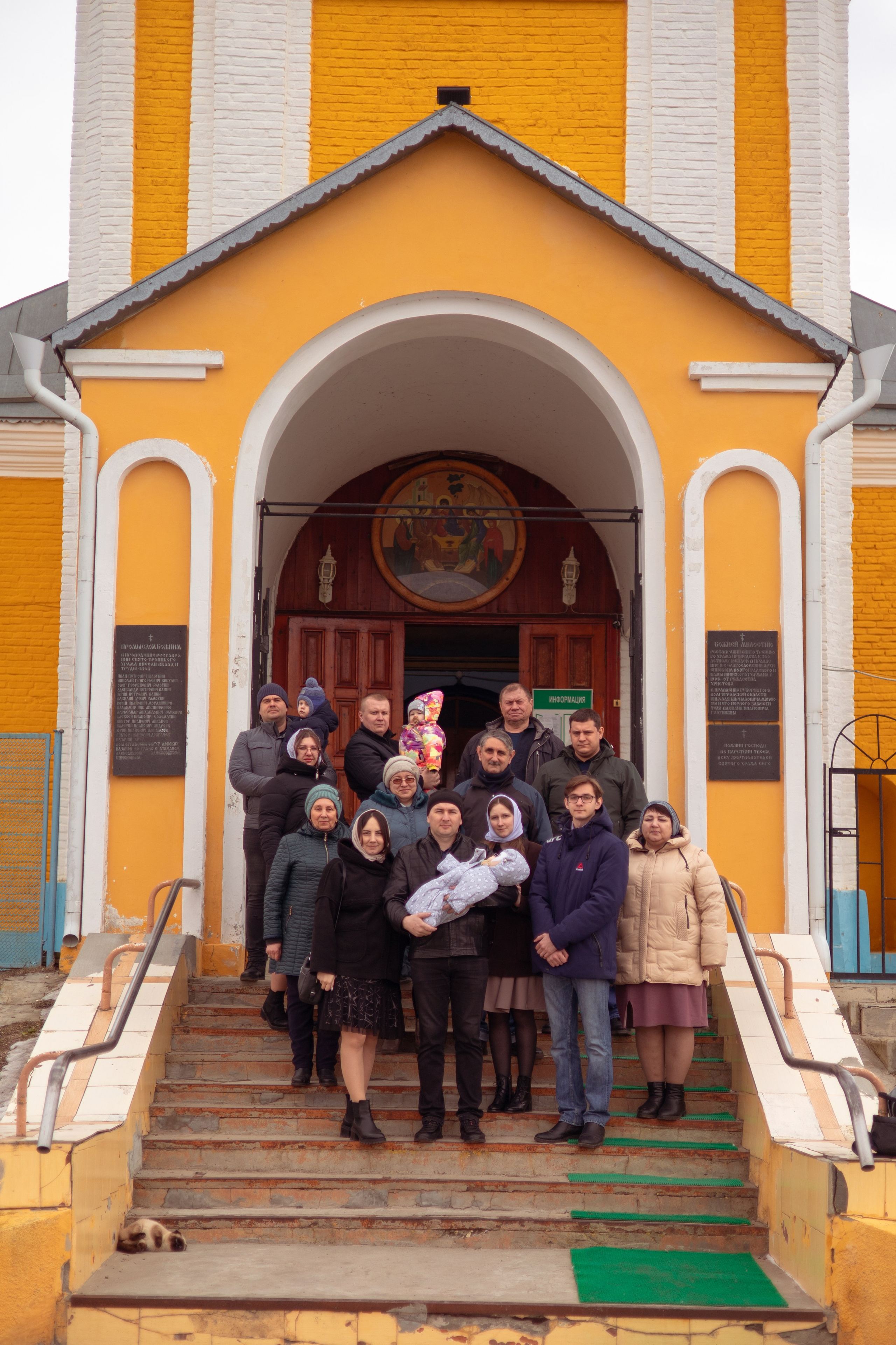 Таинство Крещения Ирины. Семейный и детский фотограф в Михайловке Татьяна Лестьева