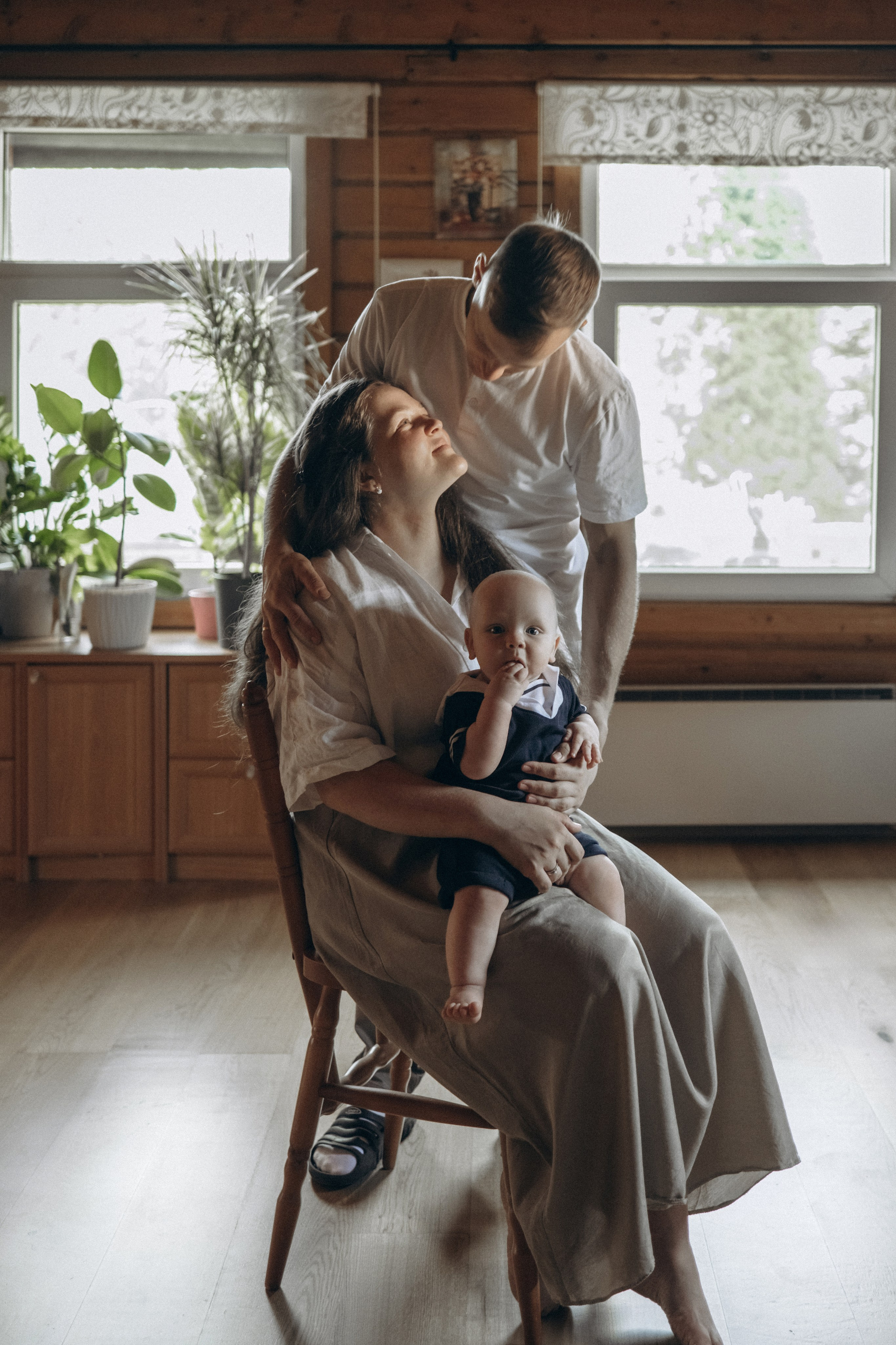 Тоня, Саша и Гаврюша. Семейный и детский фотограф в Санкт-Петербурге