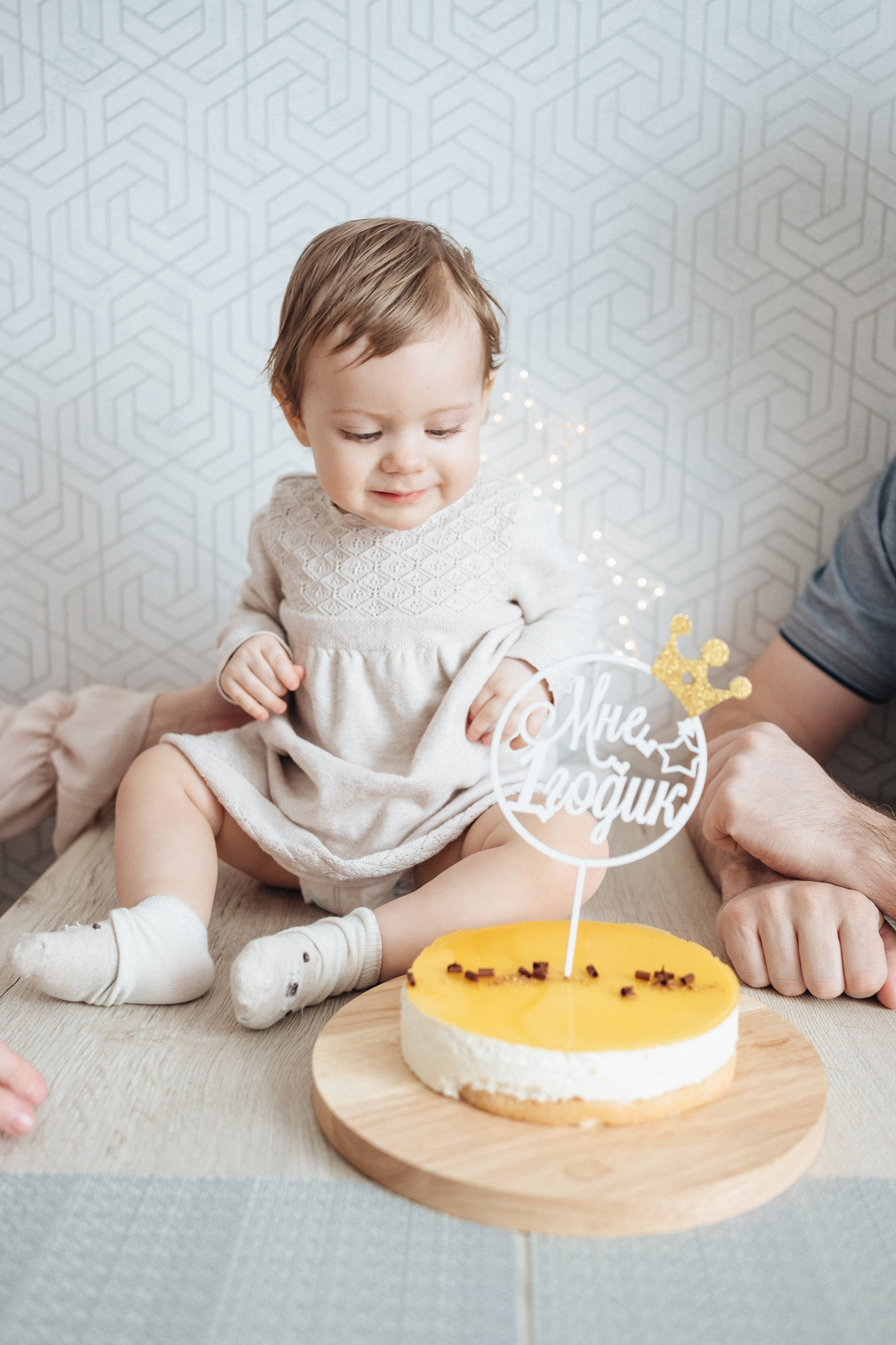 Один год Елизавете. Семейный и детский фотограф в Санкт-Петербурге