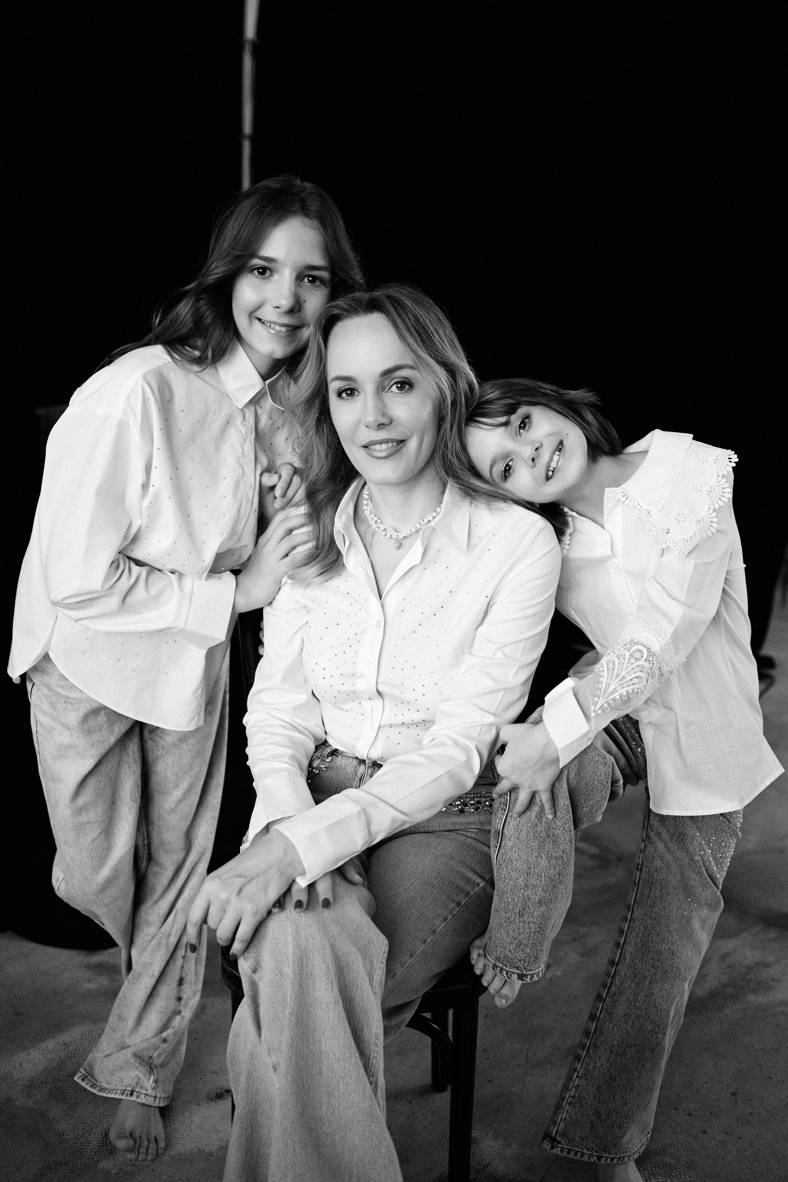 Семья. Портретный фотограф в Москве Черная Юлия