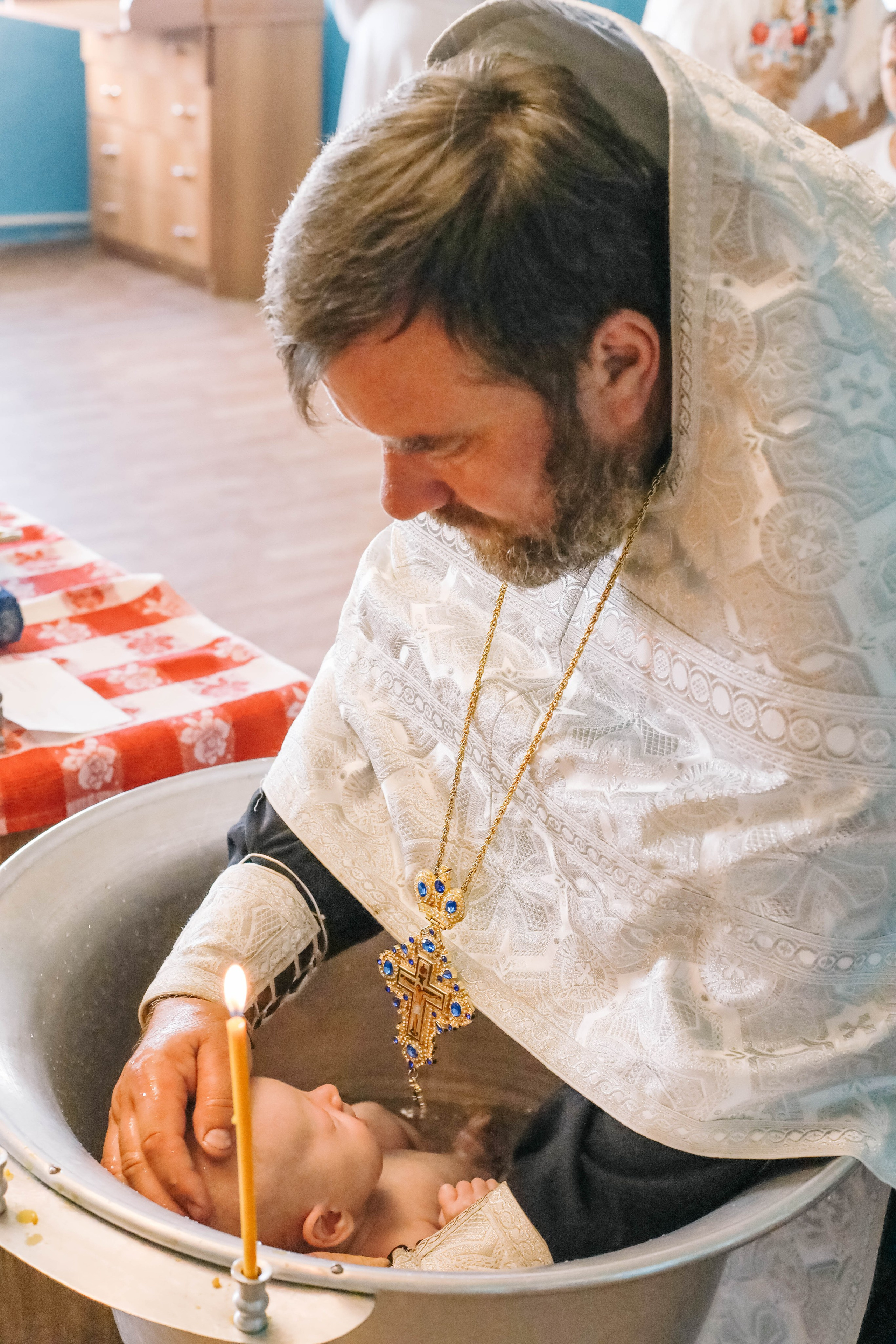 Крещение Миланы. Фотограф Анна Бурлакова