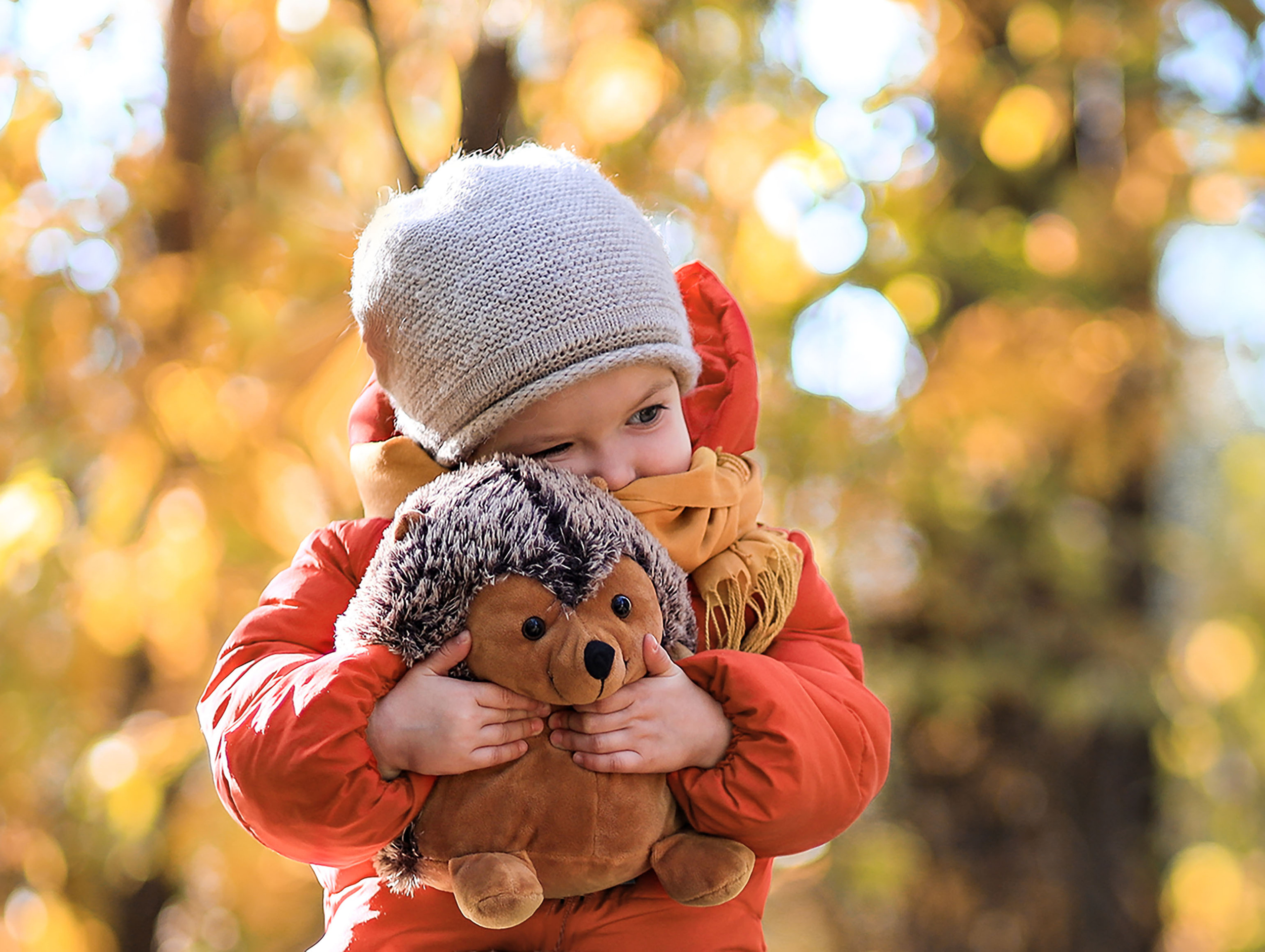 Осенняя детская фотосессия