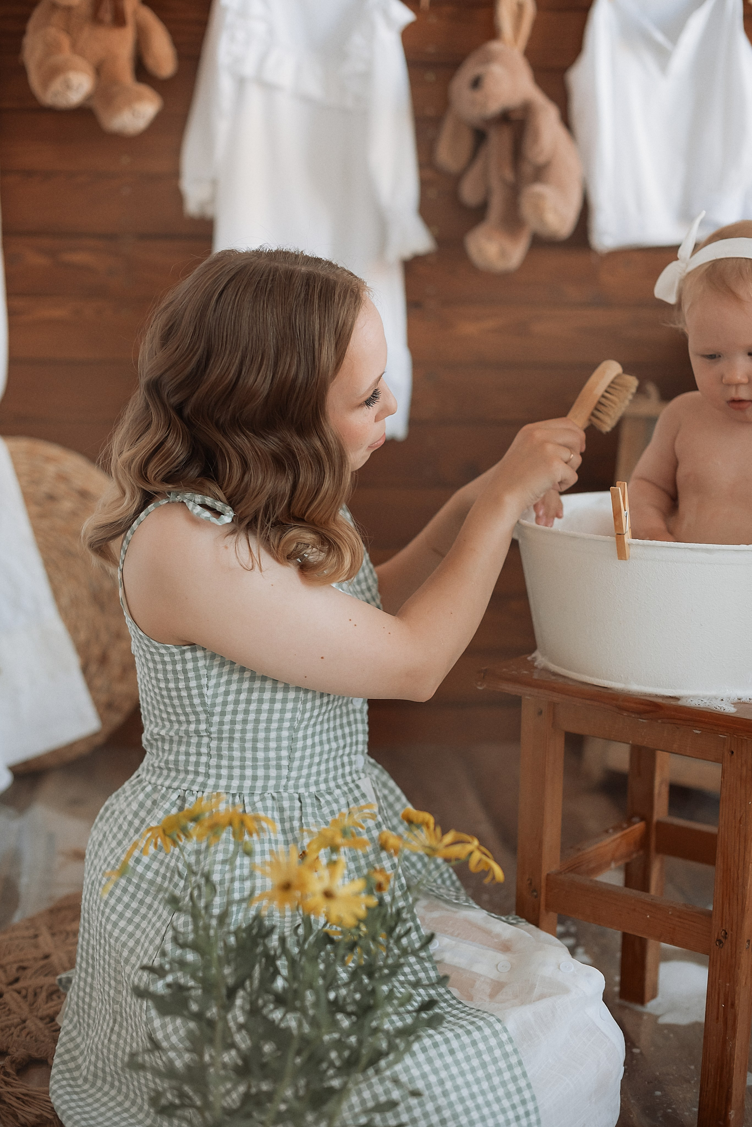 Ретро стирка. Детский фотограф в Санкт-Петербурге Татьяна Карпенко