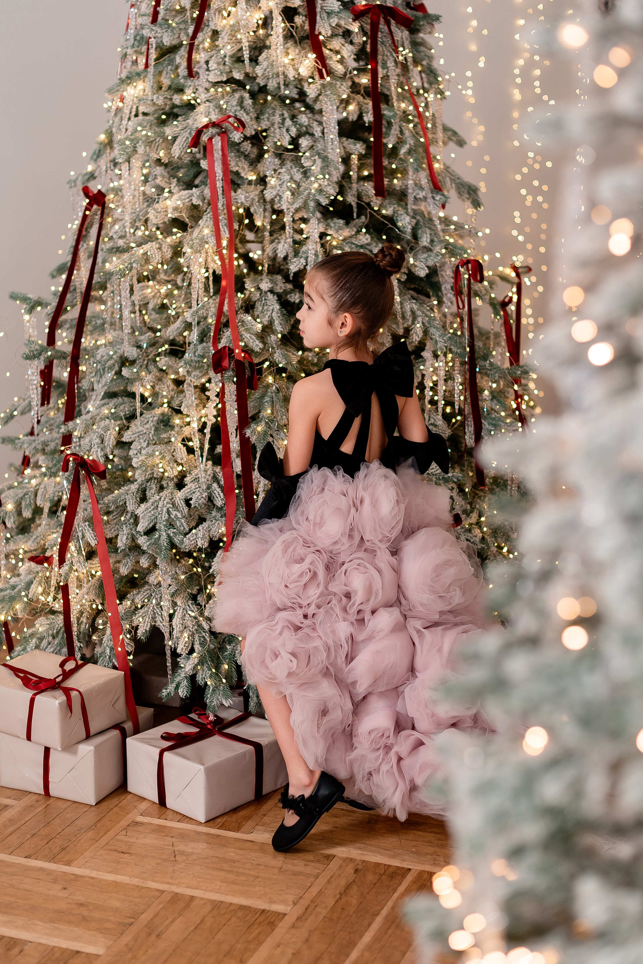 Юля и Варя Новогодняя. Фотограф Татьяна Иванчикова