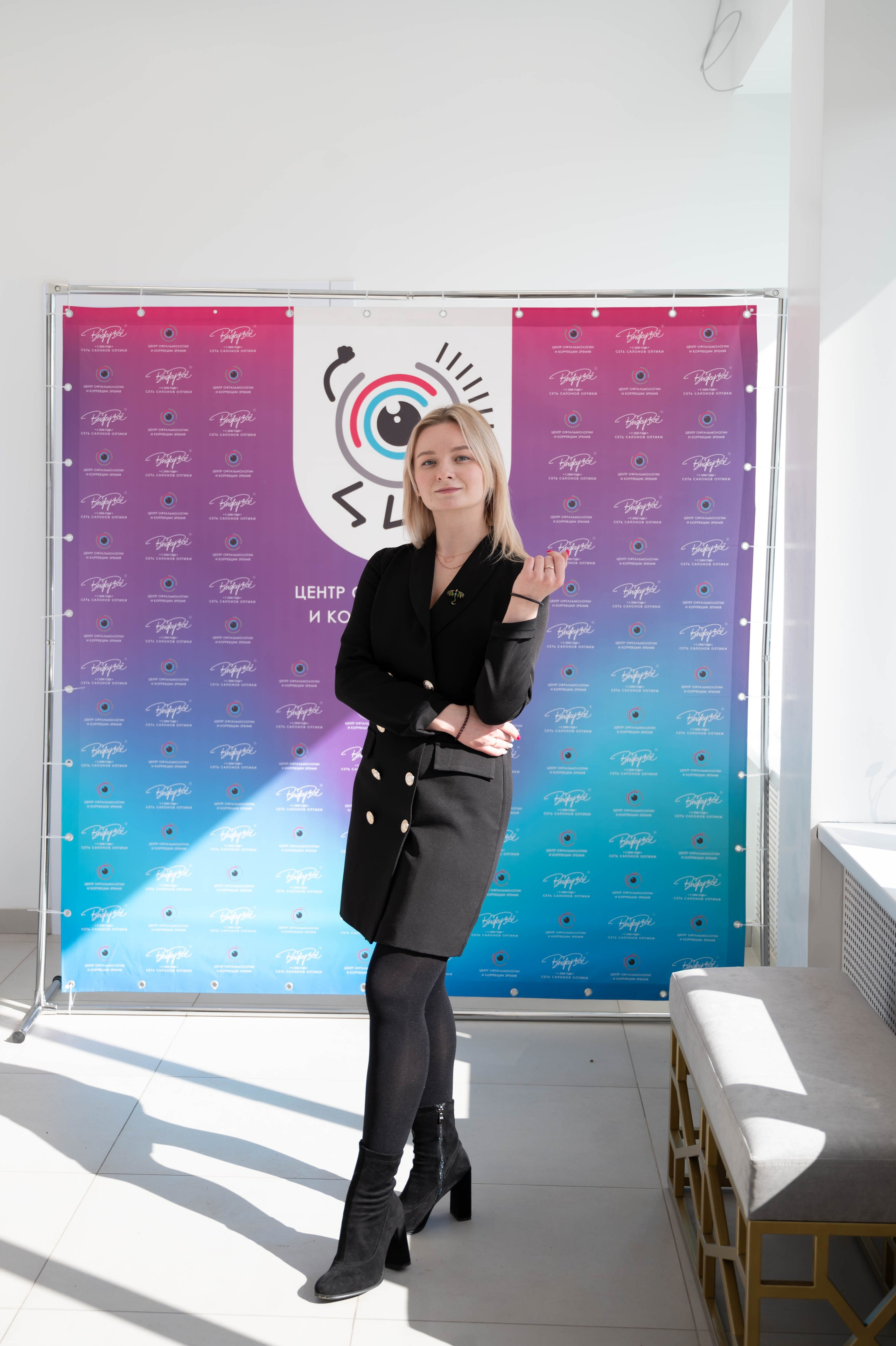 Съёмка открытия оптики