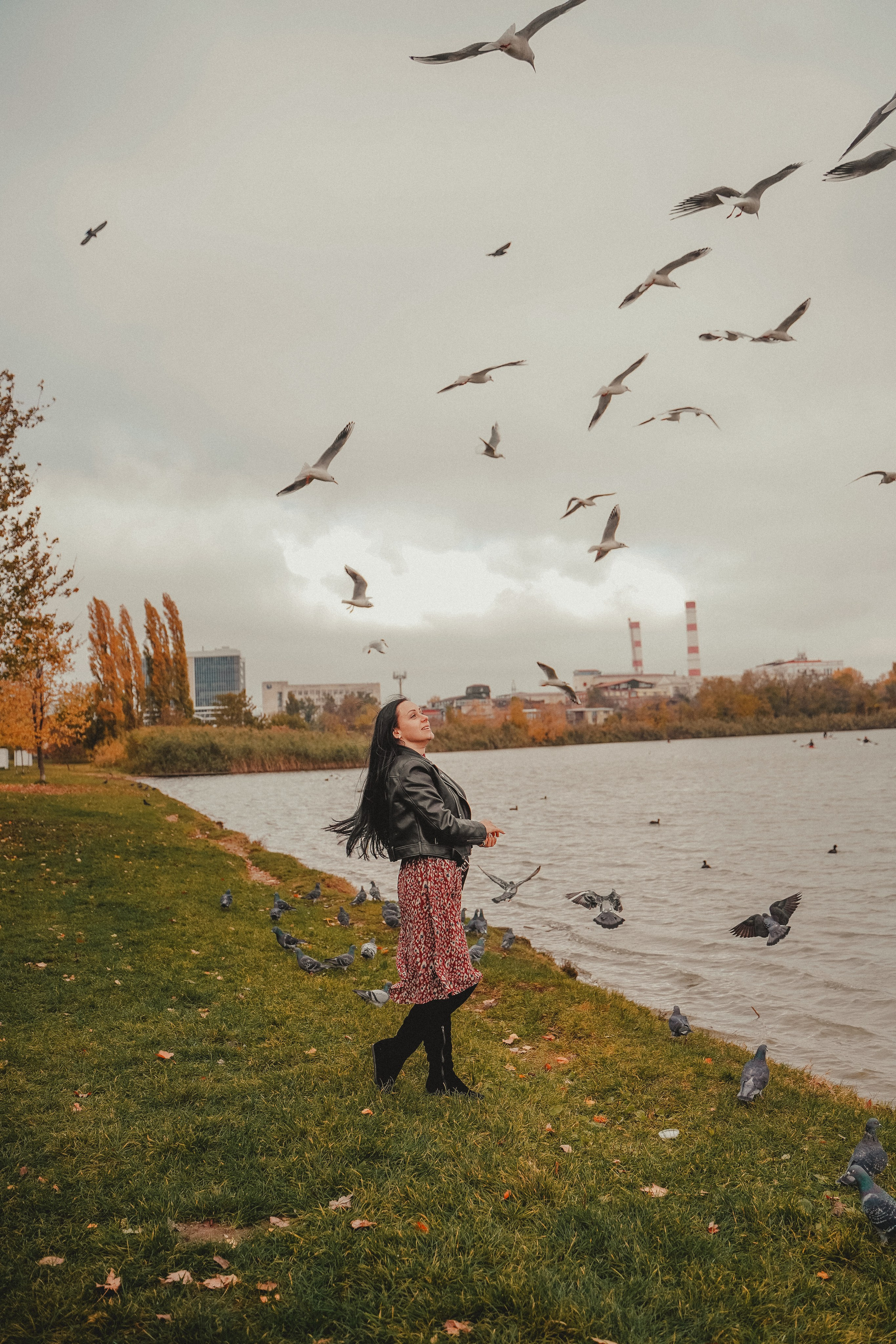 Фотосессия большой семьи в парке. Семейный и женский фотограф в Краснодаре Анастасия Приймак