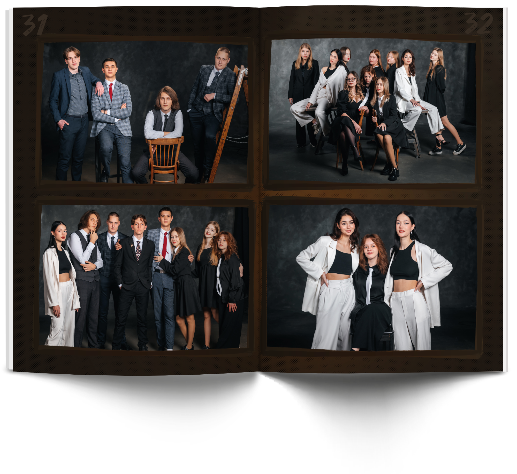 Старшие классы. Современные выпускные альбомы в Новосибирске