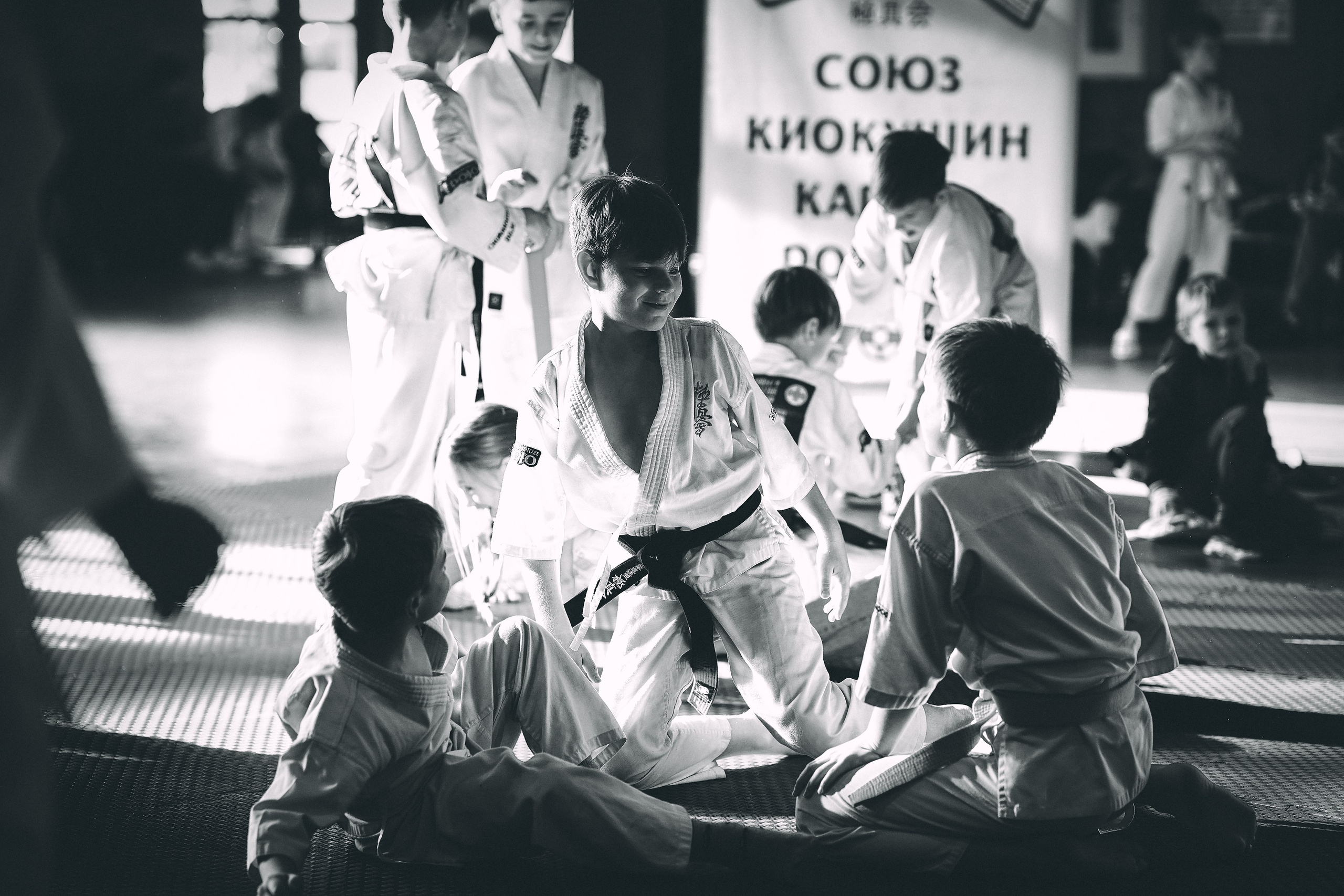 . Репортажный фотограф Ирина КурманаеваРепортаж детских соревнований киокушин каратэ