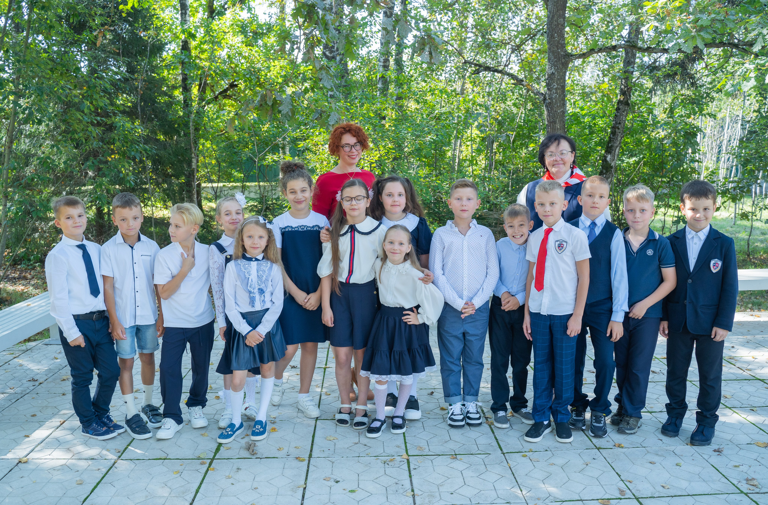 1 сентября в частной школе