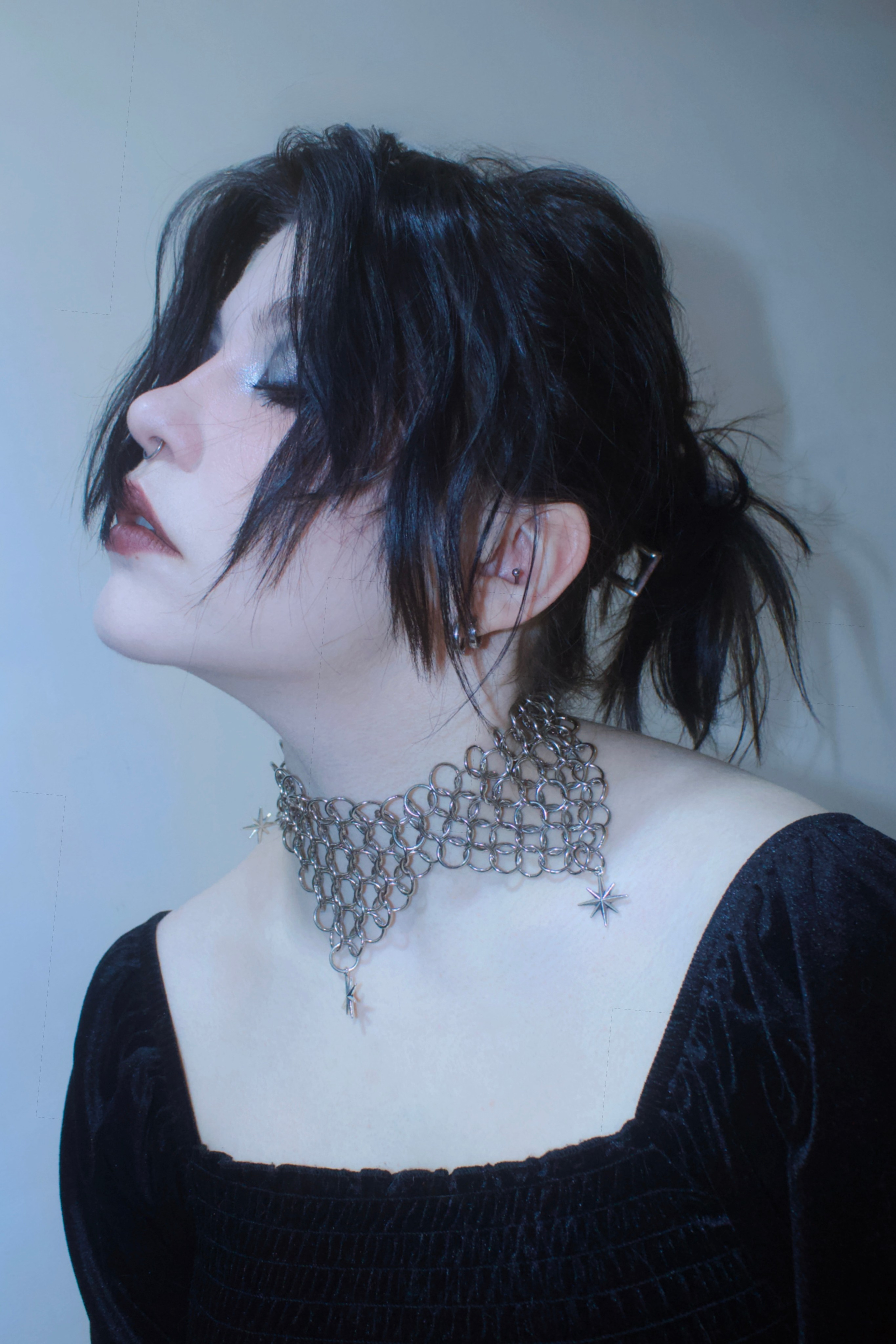 Чокеры из кольчуги. Украшения из кольчуги в Москве Соня Спросонья